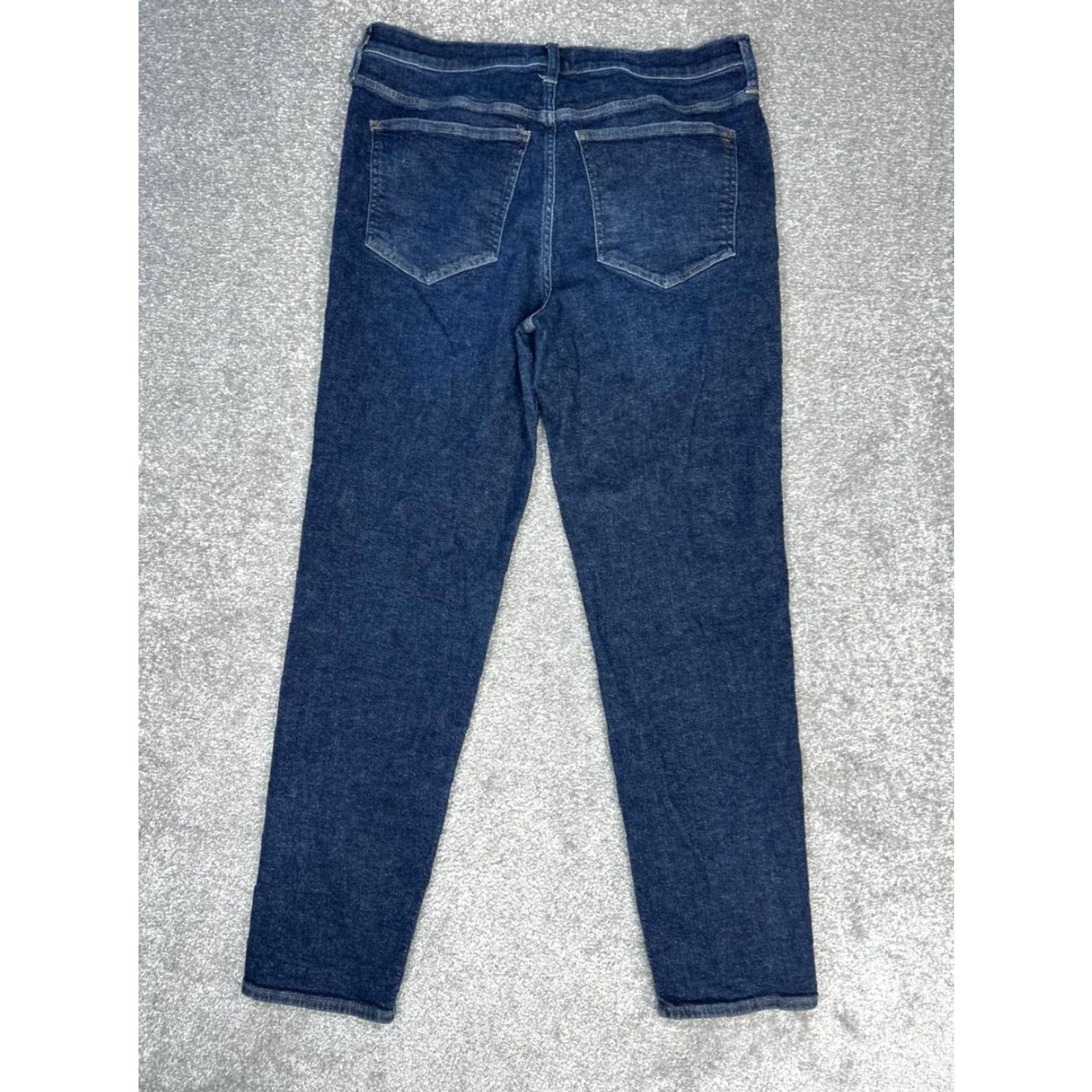 Madewell Madewell Jeans Womens 32 Tall Stovepipe Midi Rise Blue Denim Straight Leg 34x30 Vintage: No Size 24" / US 00 / IT 34 - 2 Thumbnail