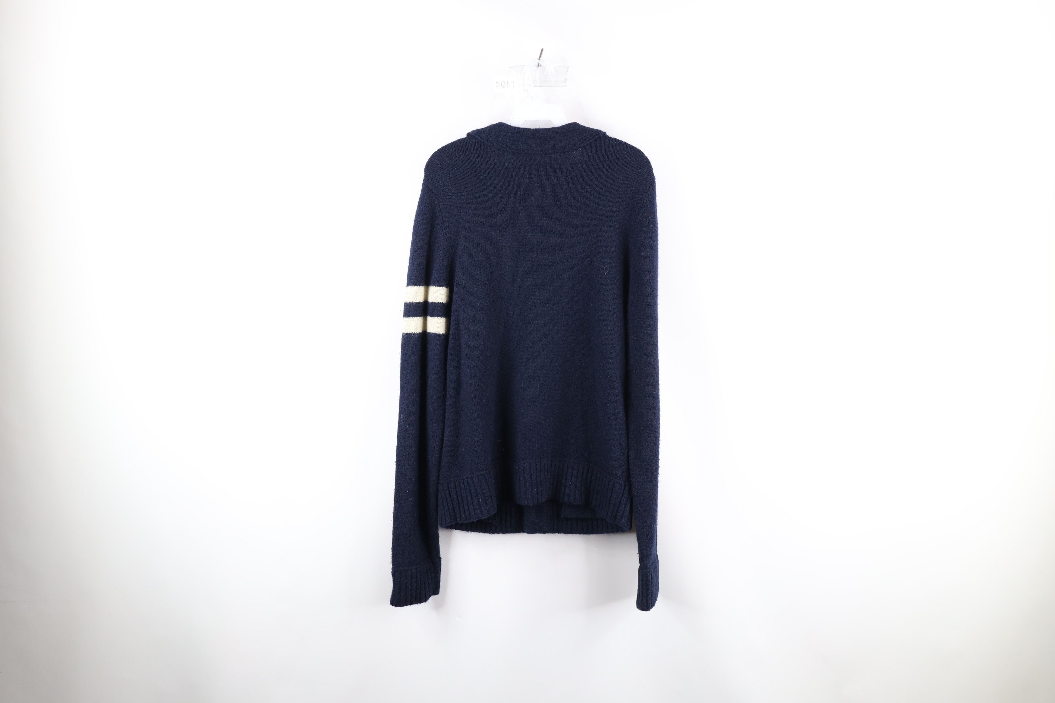 Abercrombie & Fitch × Vintage Vintage Abercrombie & Fitch Spell Wool Knit Cardigan Sweater Size US L / EU 52-54 / 3 - 6 Thumbnail