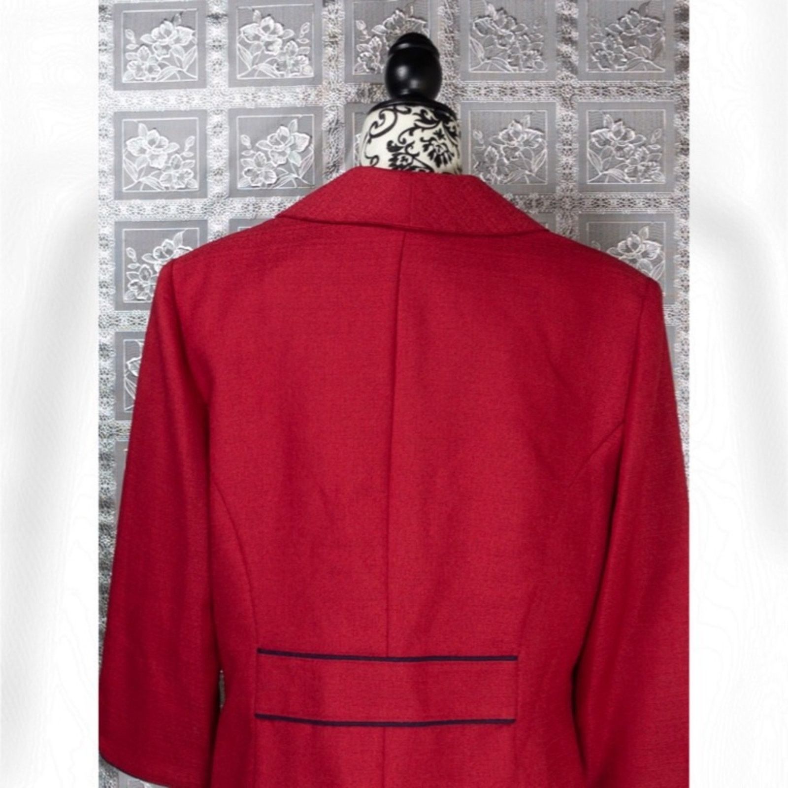 Other NWT Sag Harbor Button Front Elegant Jacket Size 16 Size XXL / US 16-18 / IT 52-54 - 6 Thumbnail