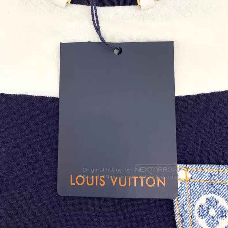 Louis Vuitton Louis Vuitton 22 color-block striped pocket denim presbyop Size L / US 10 / IT 46 - 6 Thumbnail