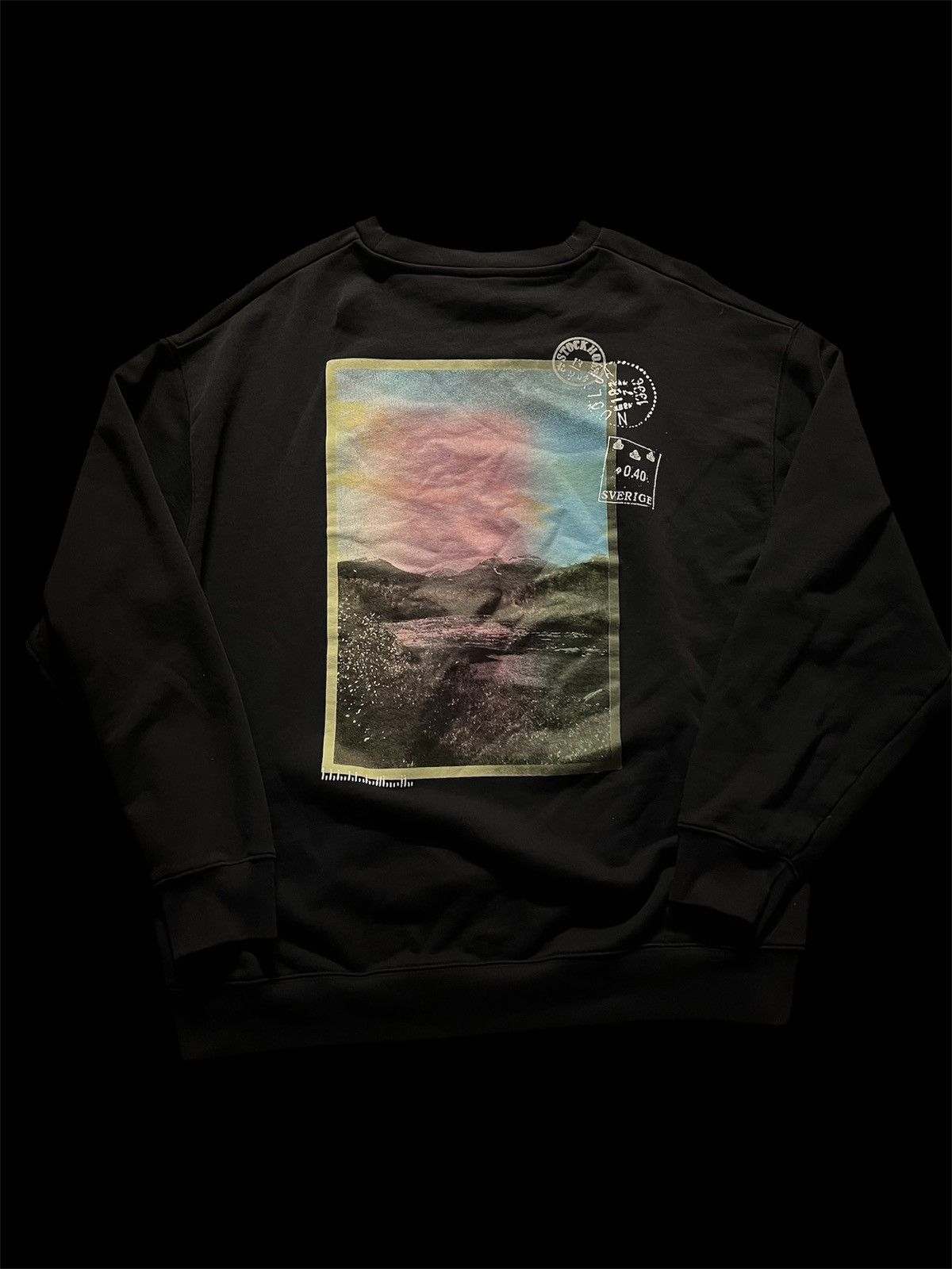 Acne Studios Acne Studios x Nuolja Navy Crewneck Size US XXL / EU 58 / 5 - 3 Thumbnail