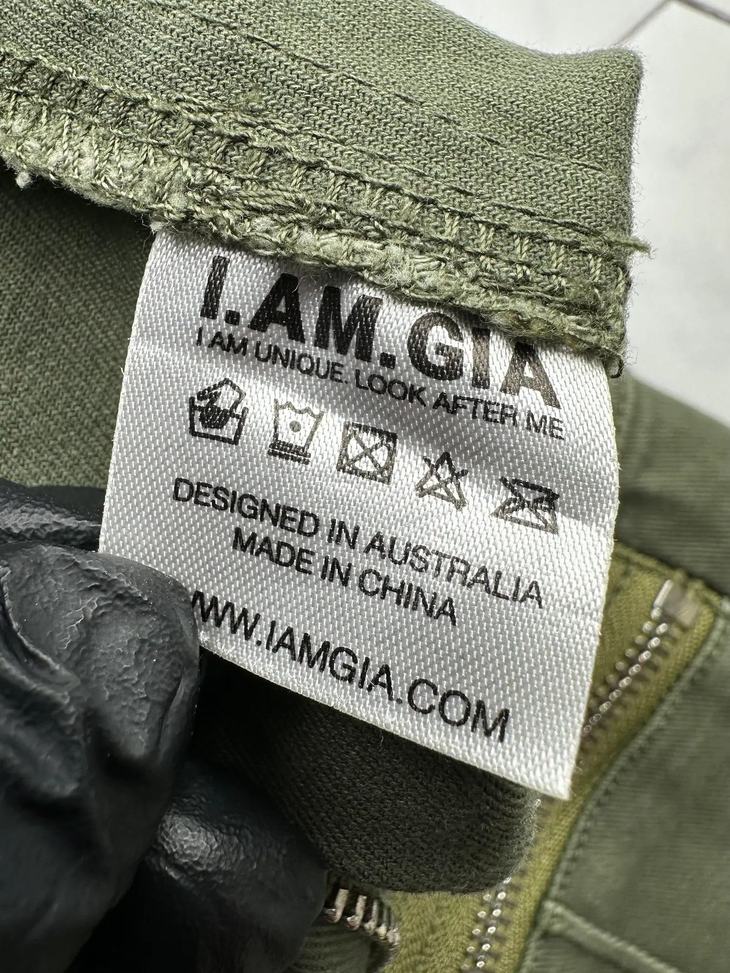I.AM.GIA I Am Gia Wide Zipped Pants (B279) Size 25" / US 0 / IT 36 - 8 Thumbnail