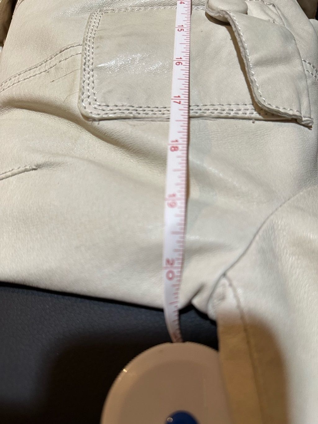 Danier Danier genuine leather off white size L, Size L / US 10 / IT 46 - 11 Thumbnail