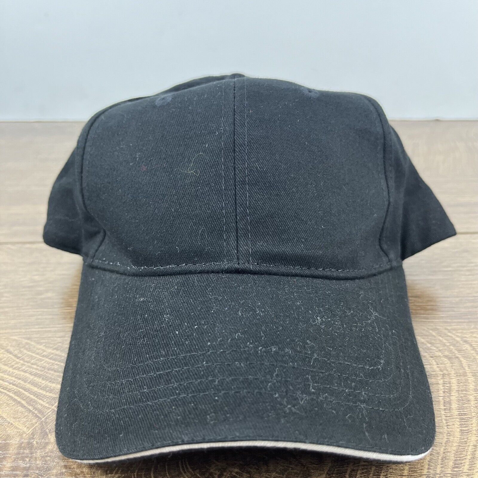 Other A Baseball Hat Black Cap Hat Adjustable Hat Black Adult Hat Size ONE SIZE - 3 Thumbnail
