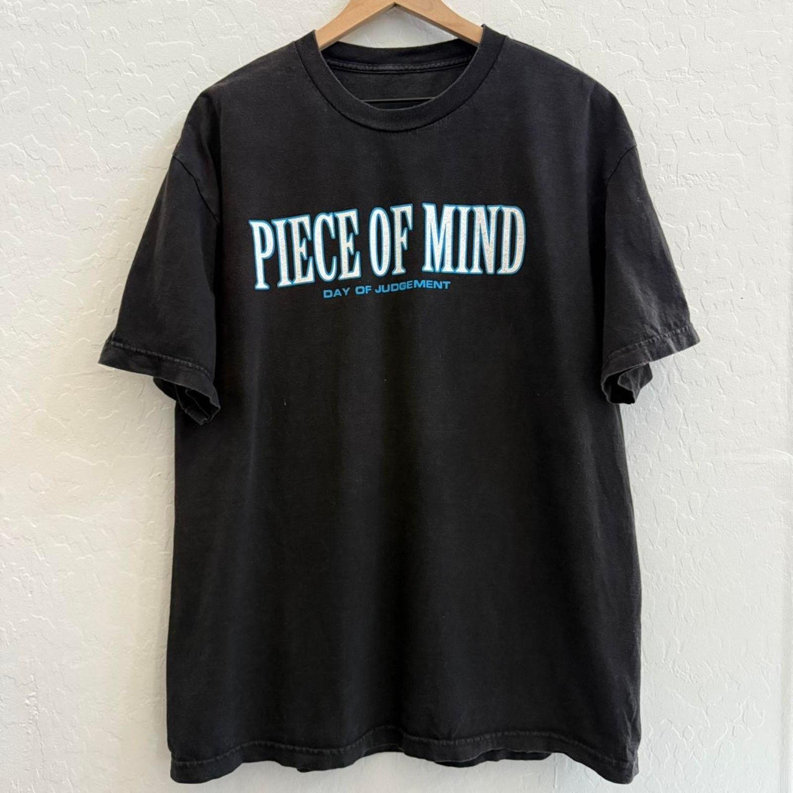 Other Vintage 90s Piece of Mind Band Punk T-Shirt Size US XL / EU 56 / 4 - 4 Thumbnail