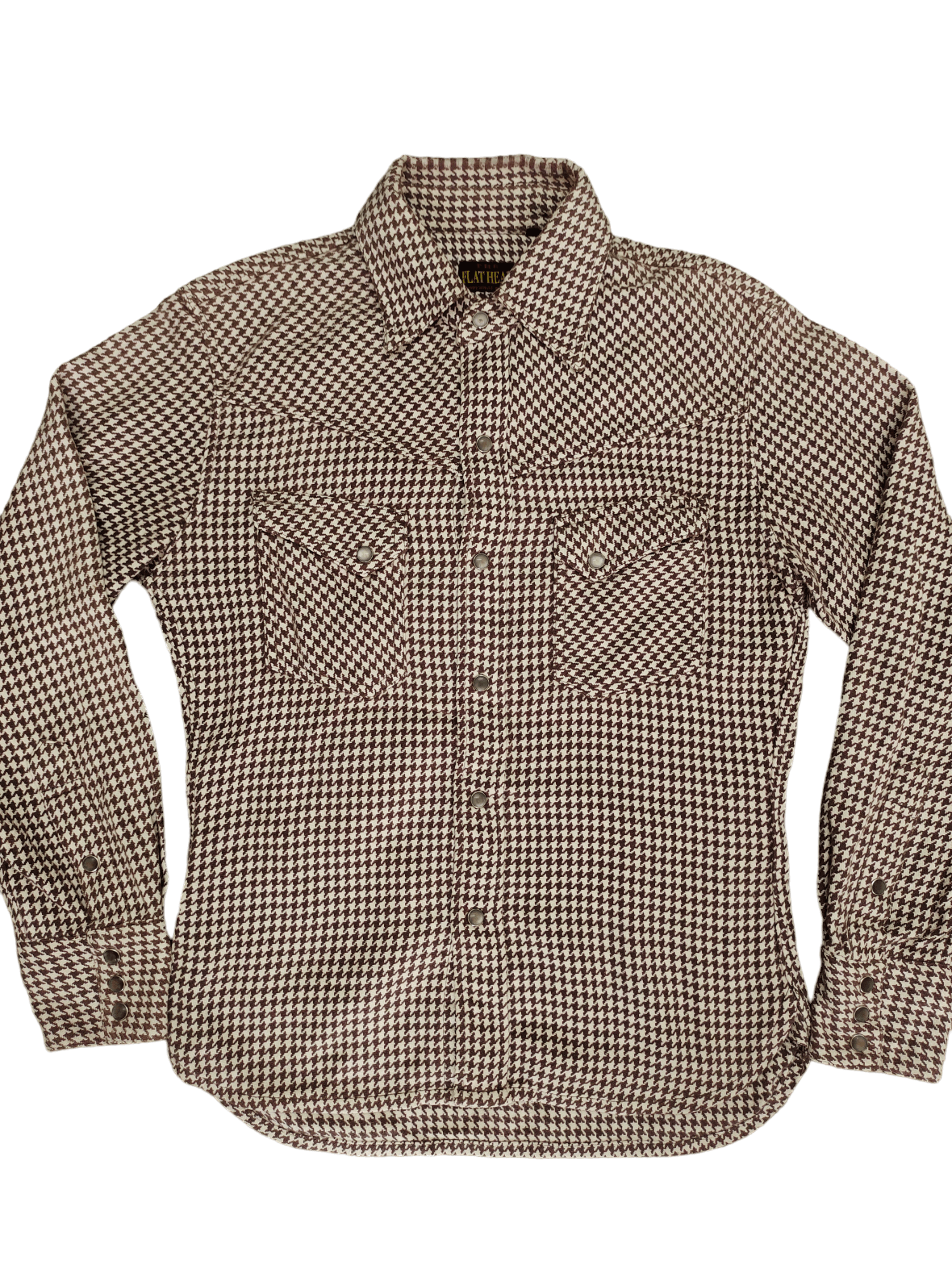 The Flat Head Vintage The Flat Head Japan Shark Tooth Western Shirt Size US XS / EU 42 / 0 - 1 Thumbnail