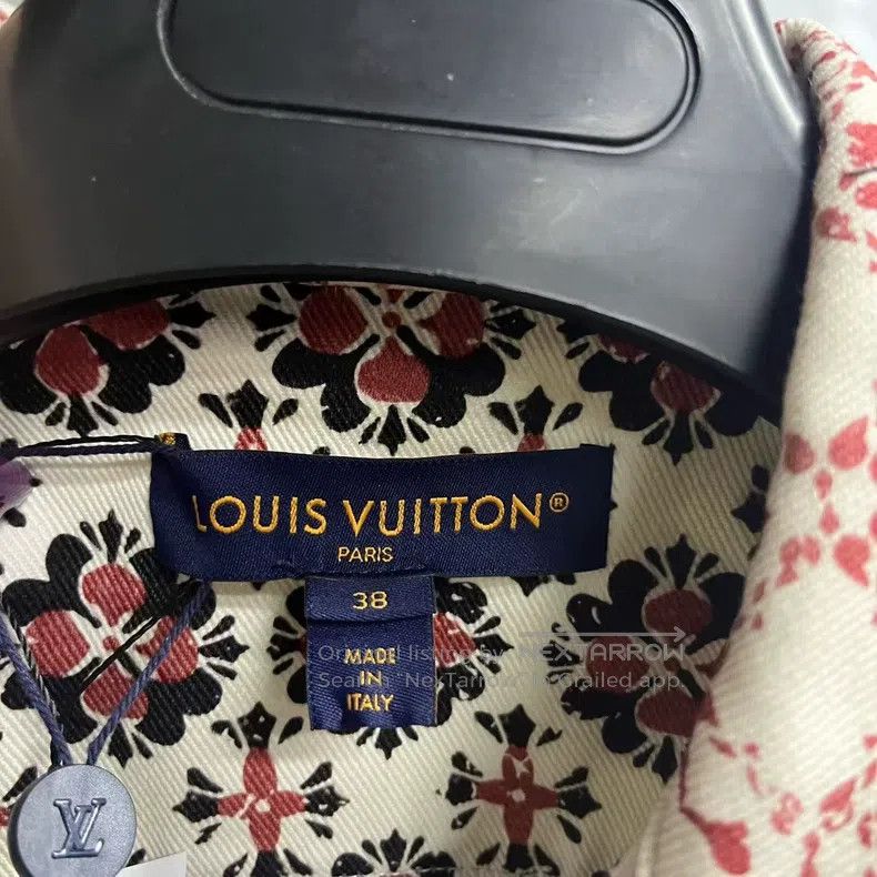 Louis Vuitton Louis Vuitton Cropped jacket with multi-color floral print Size XS / US 0-2 / IT 36-38 - 2 Thumbnail