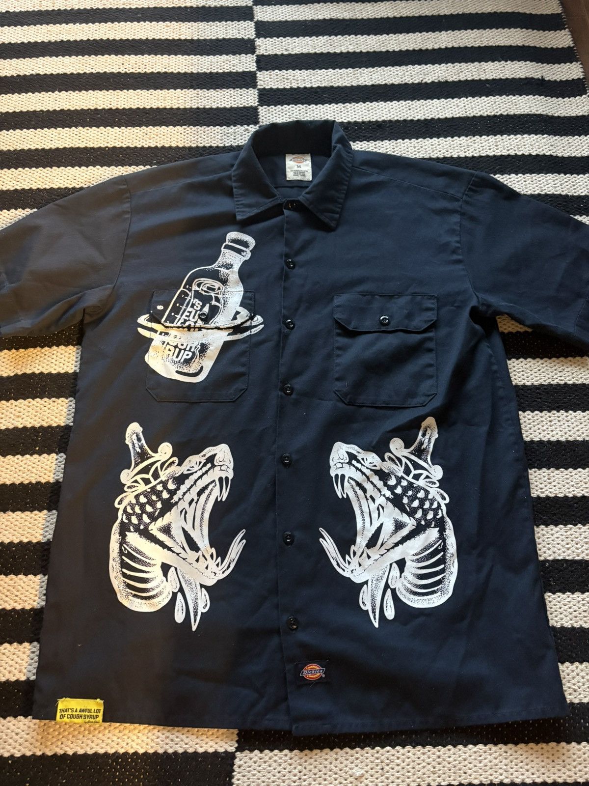 Awful Lot of Cough Syrup × Dickies Button up ysl awful lot cough syrup Size US M / EU 48-50 / 2 - 2 Thumbnail