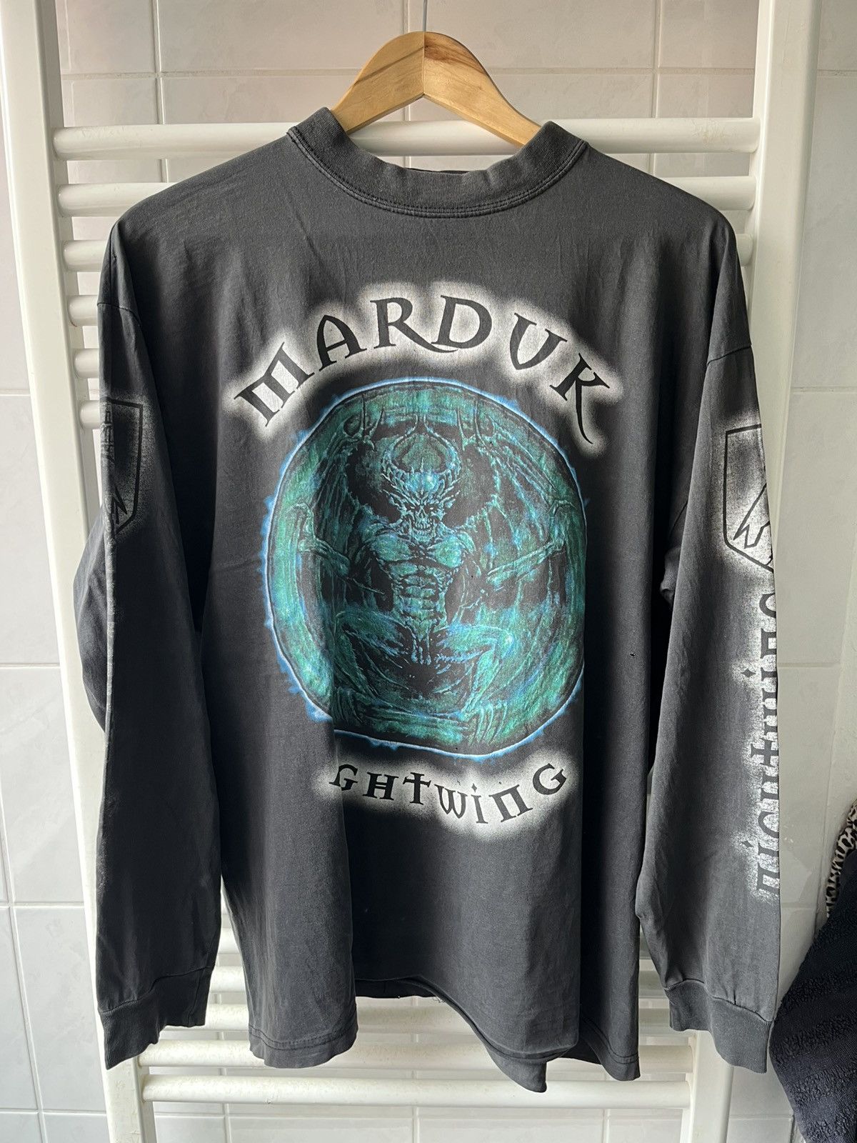 Band Tees vintage marduk nightwing longsleeve Size US XL / EU 56 / 4 - 1 Thumbnail