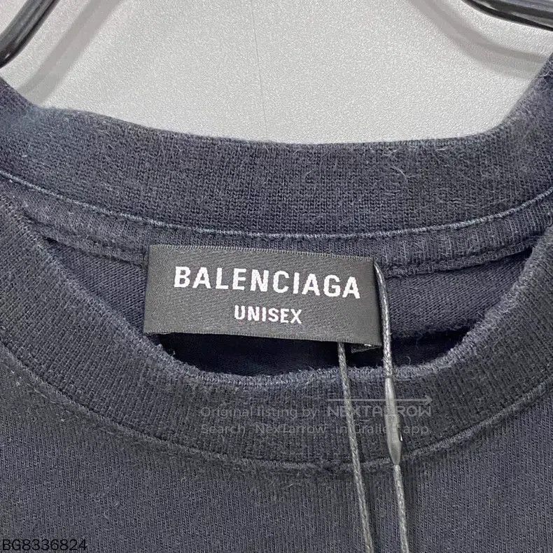 Balenciaga Balenciaga Cursive letter logo short-sleeve Size US M / EU 48-50 / 2 - 4 Thumbnail