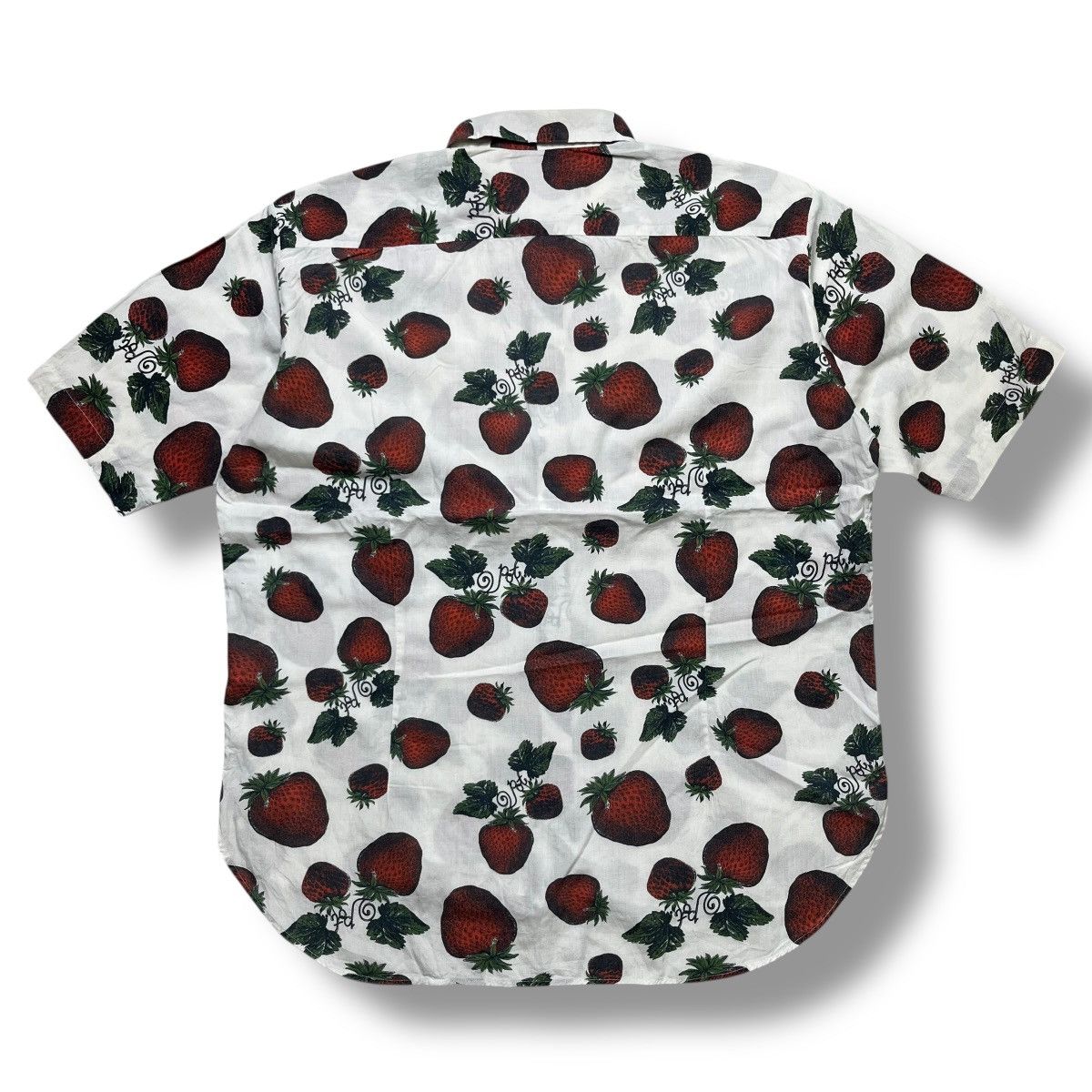 Issey Miyake gramme shibuya strawberry print button ups shirt Size US M / EU 48-50 / 2 - 2 Thumbnail