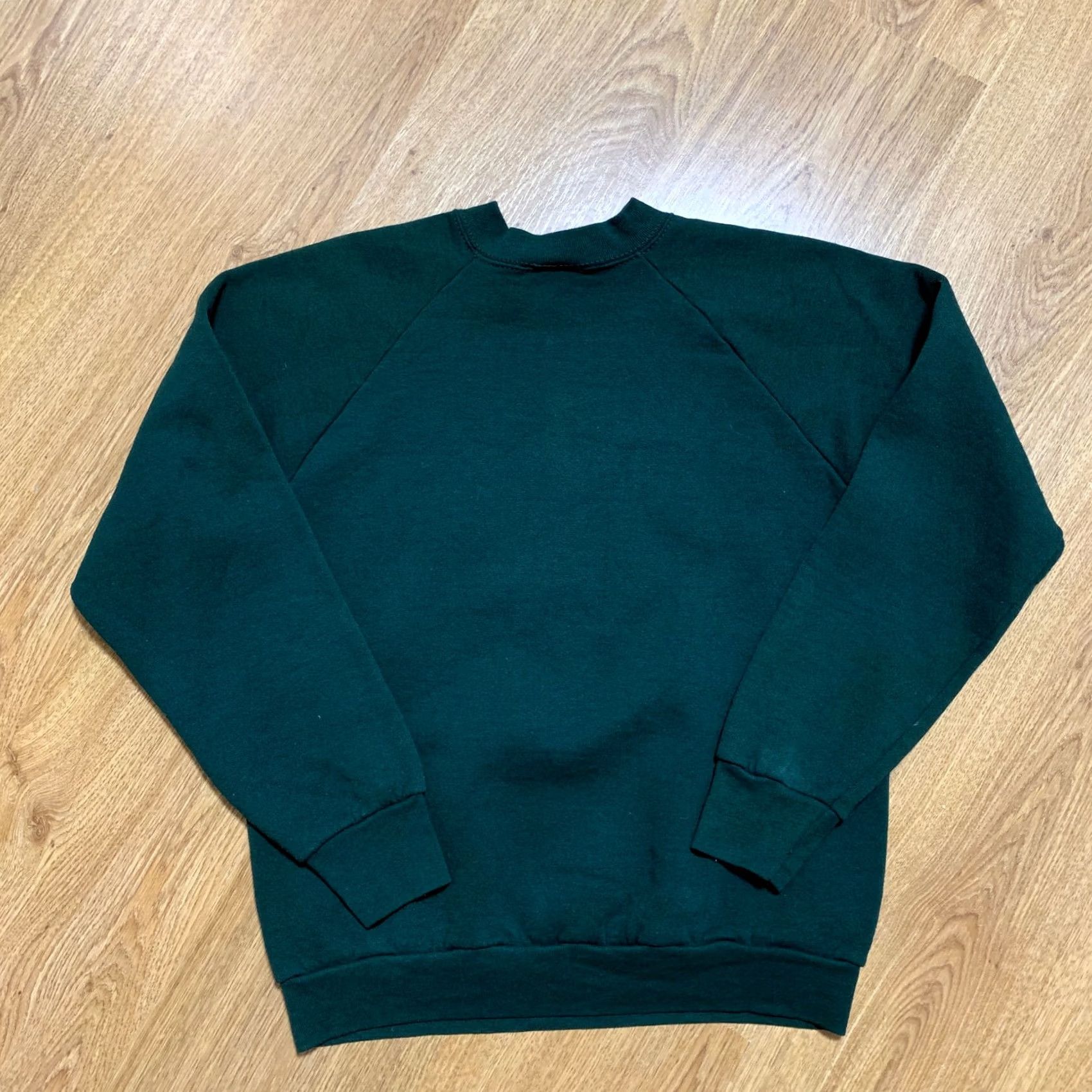 Fruit Of The Loom VINTAGE Mickey Mouse Sweatshirt Crew Neck Toons Green Adult M Pullover 90s Womens Size M / US 6-8 / IT 42-44 - 7 Thumbnail