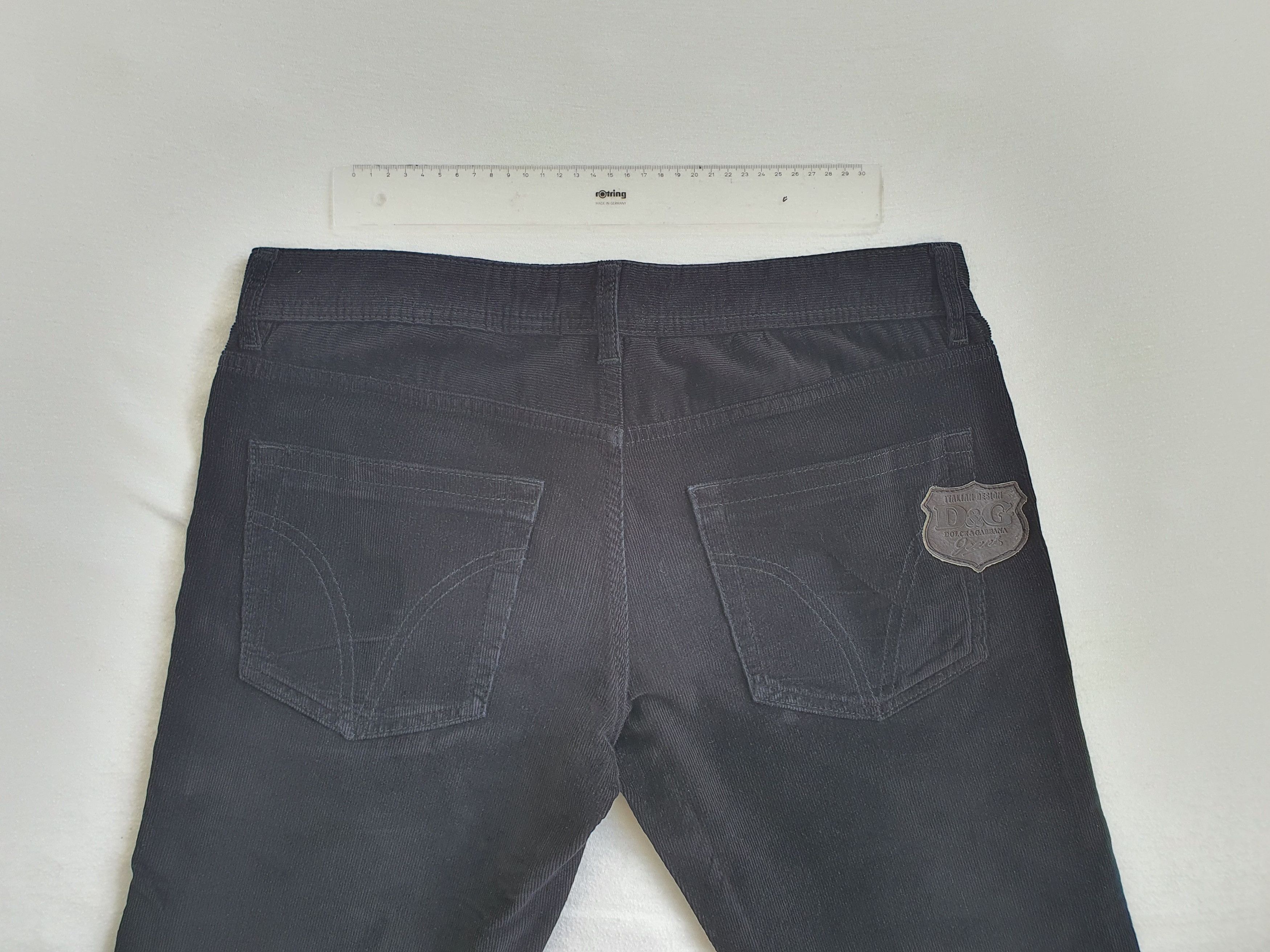 Dolce & Gabbana Vintage Corduroy Pants Trousers Jeans - AUDACIOUS (Y2K) Size US 34 / EU 50 - 11 Thumbnail
