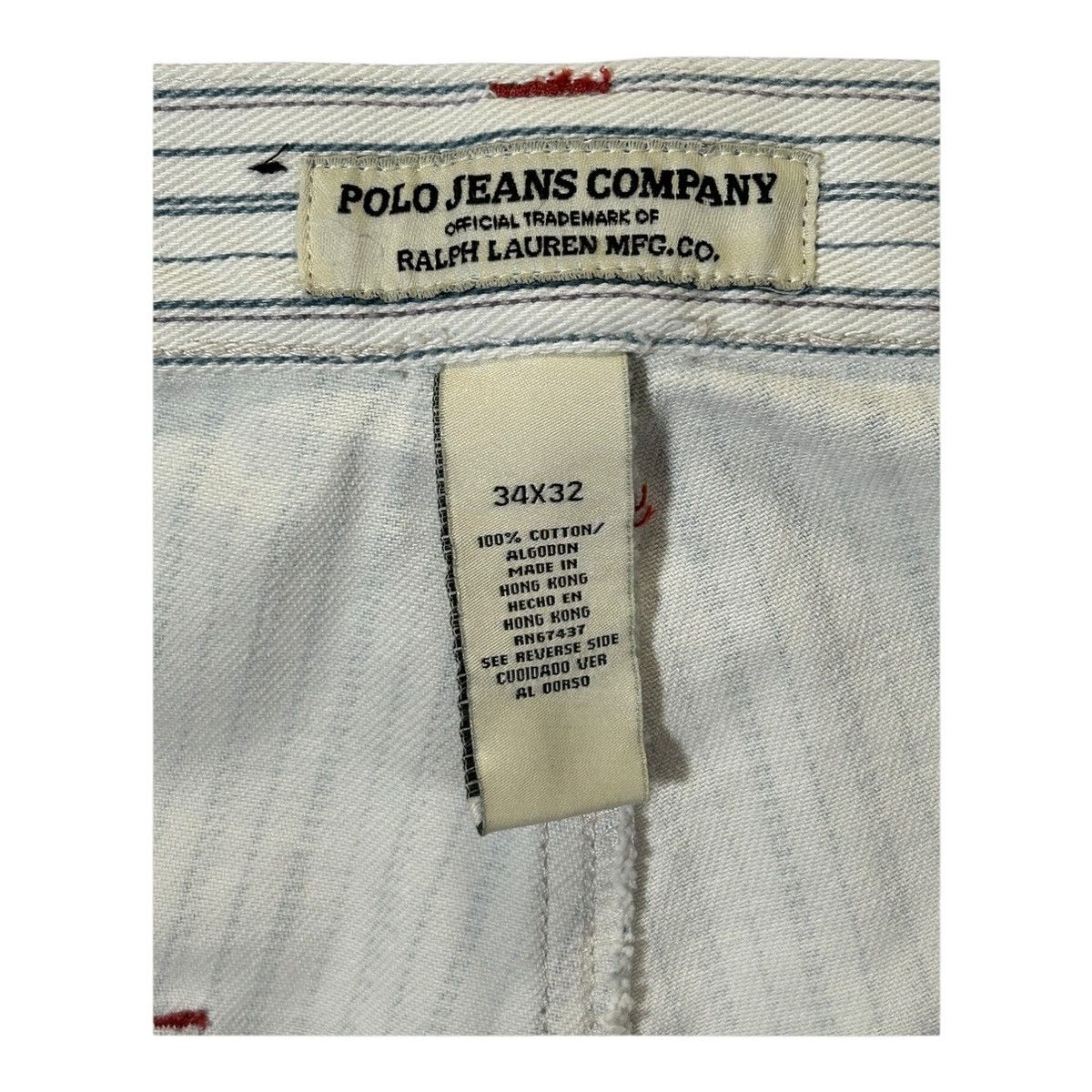 Polo Ralph Lauren Polo Denim Co. Ralph Lauren Jeans Size US 35 - 4 Thumbnail