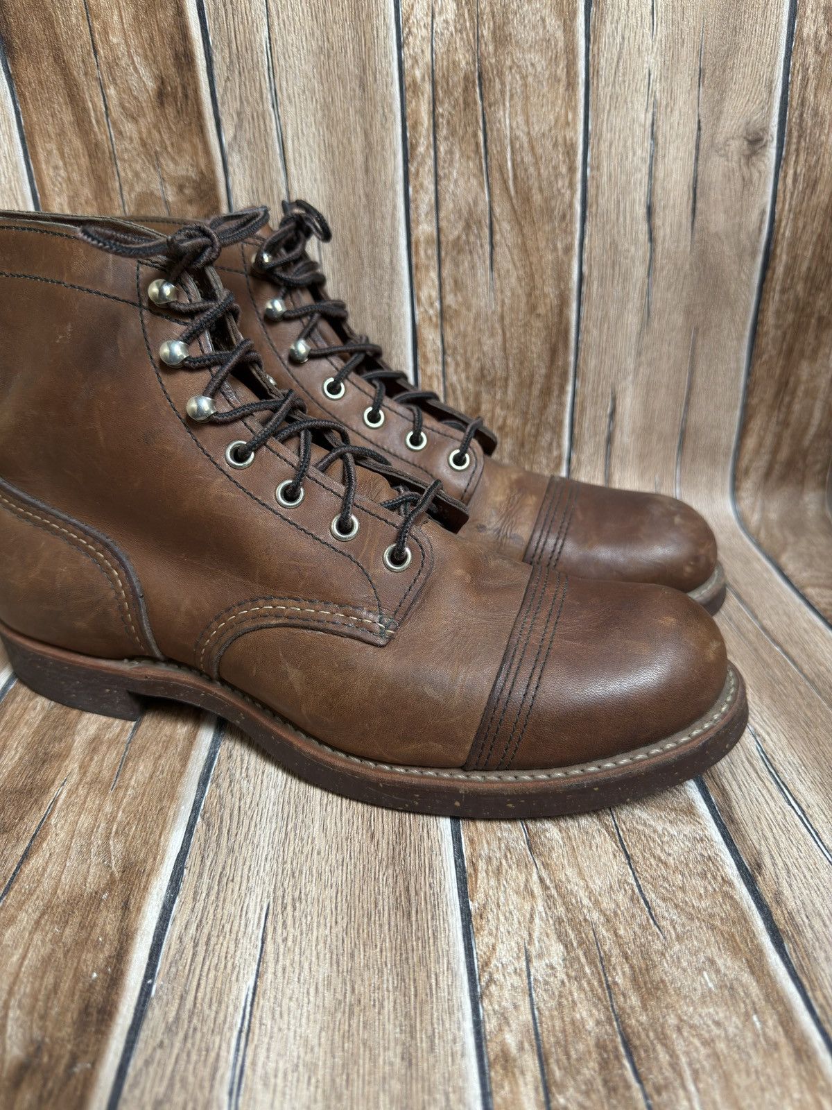 Red Wing × Vintage 8111 iron ranger boots Size US 9 / EU 42 - 8 Thumbnail