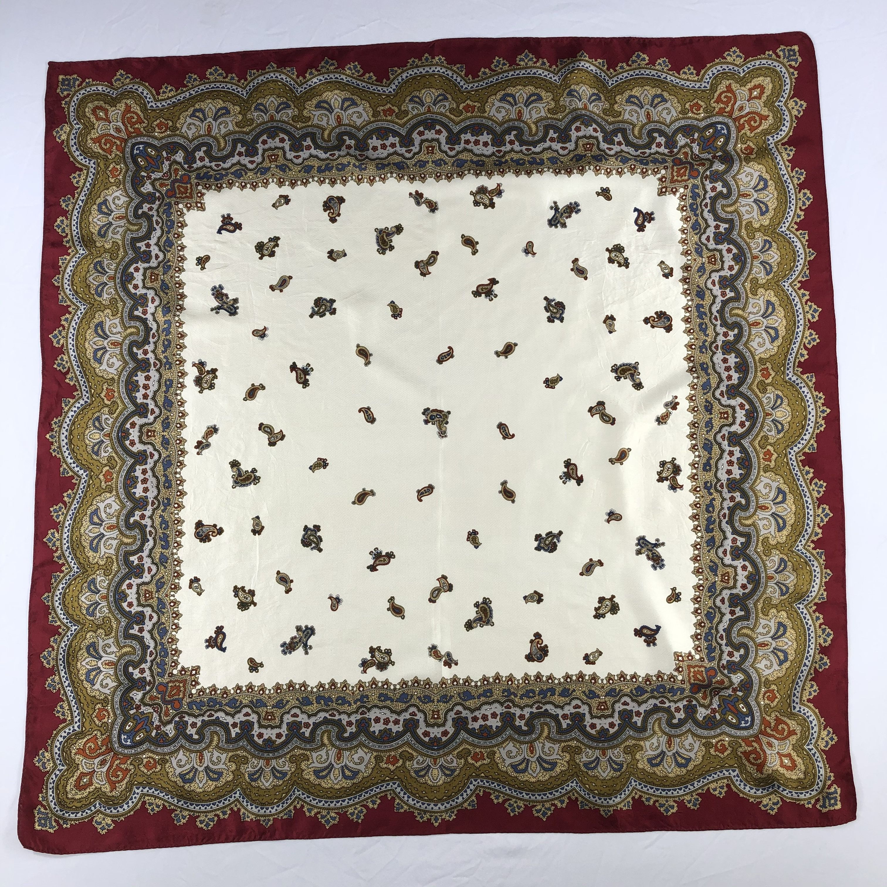 Vintage Vintage Silk Scarf Size ONE SIZE - 2 Thumbnail