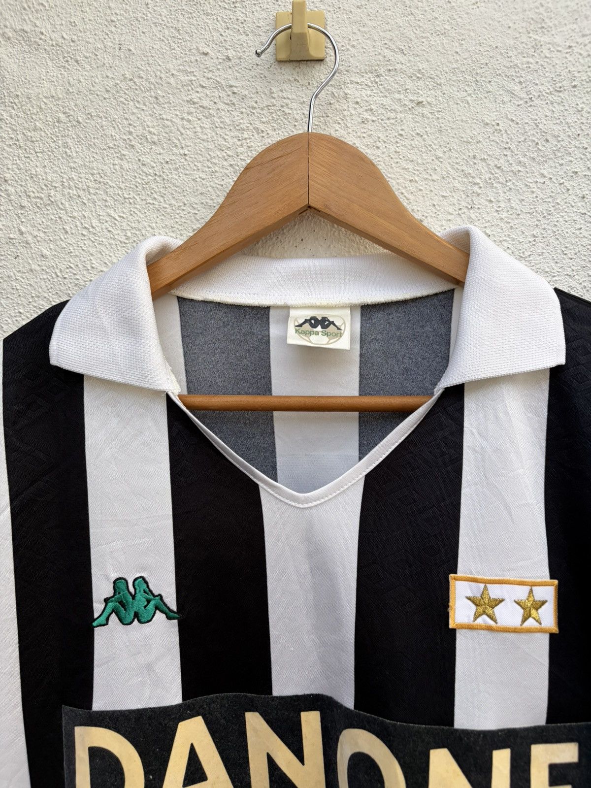 Kappa Vintage Juventus 1992/1994 Home FC Size US L / EU 52-54 / 3 - 7 Thumbnail