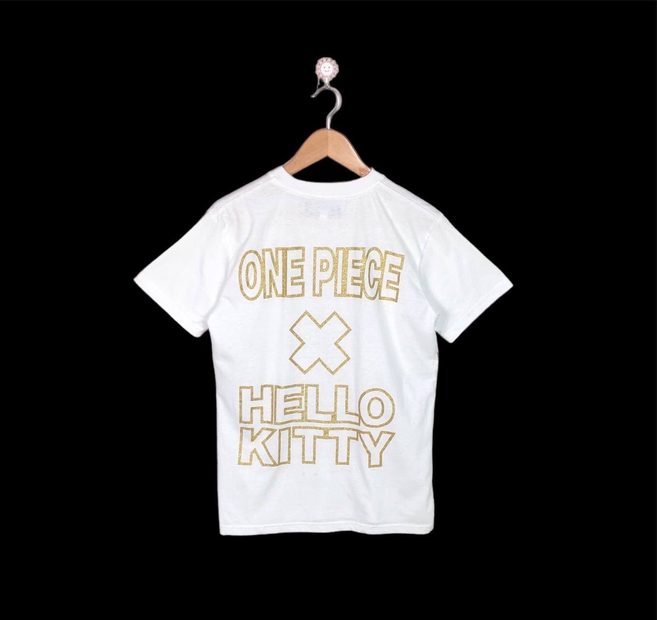 Anime Collaboration One Piece X Hello Kitty Anime Tee Shirt Size US L / EU 52-54 / 3 - 2 Thumbnail
