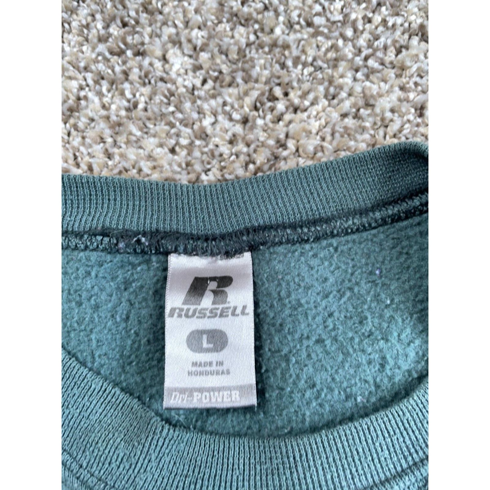 Russell Athletic Russell Athletic Dri Power Sweatshirt Adult Large Green Crewneck 50/50 Blank Size US L / EU 52-54 / 3 - 3 Thumbnail