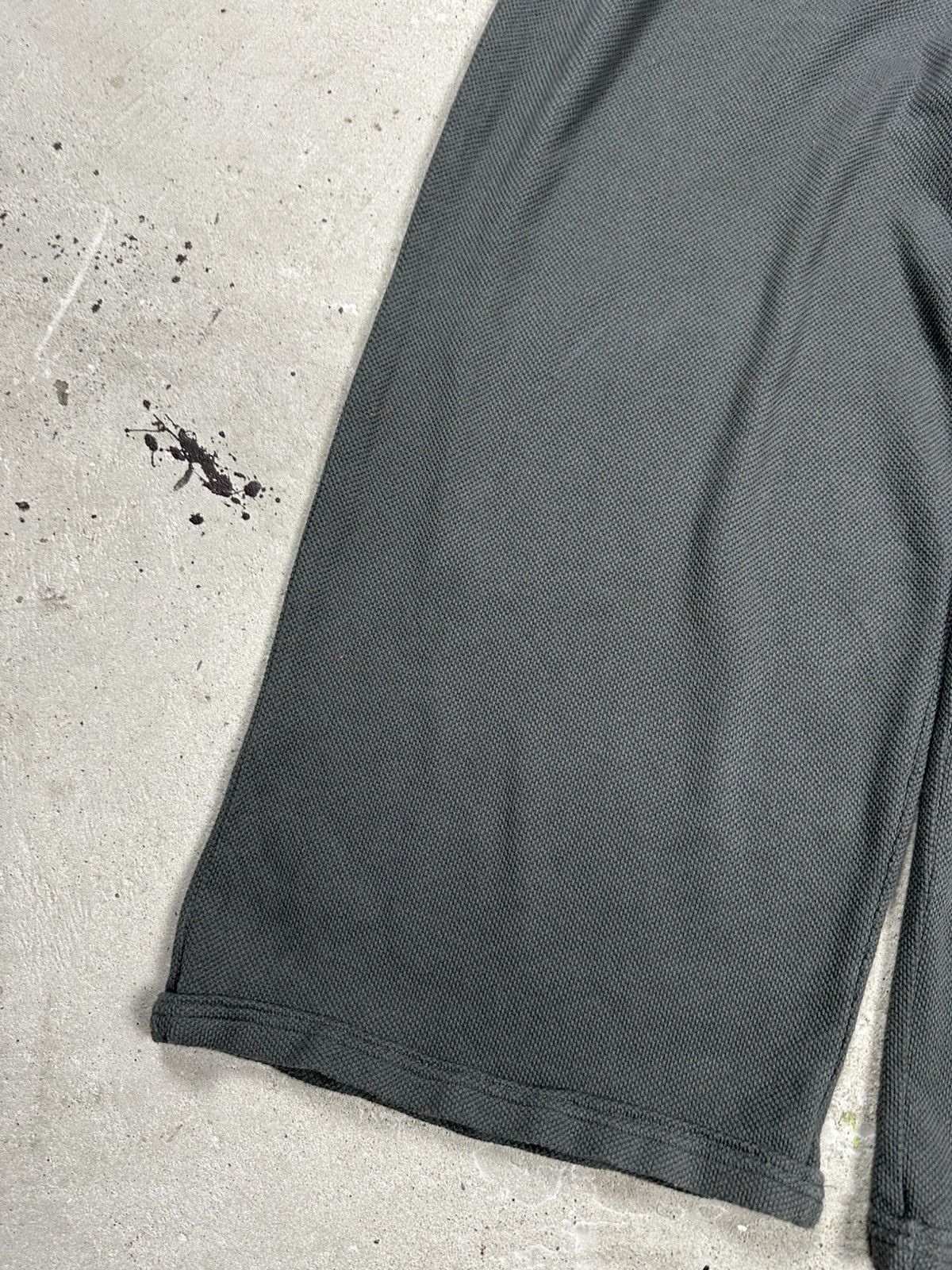 Japanese Brand × Vintage Vintage Y2K BAGGY Gray Wide Legs Sweatpants Loose Knit Size US 36 / EU 52 - 4 Thumbnail