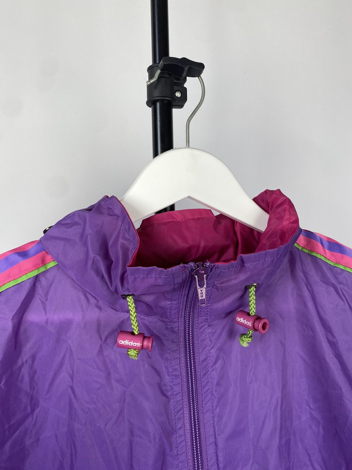 Adidas × Vintage 🔥 Rare 70-80s VNTG Raincoat Jacket Transforms into a Bag Size US L / EU 52-54 / 3 - 8 Thumbnail