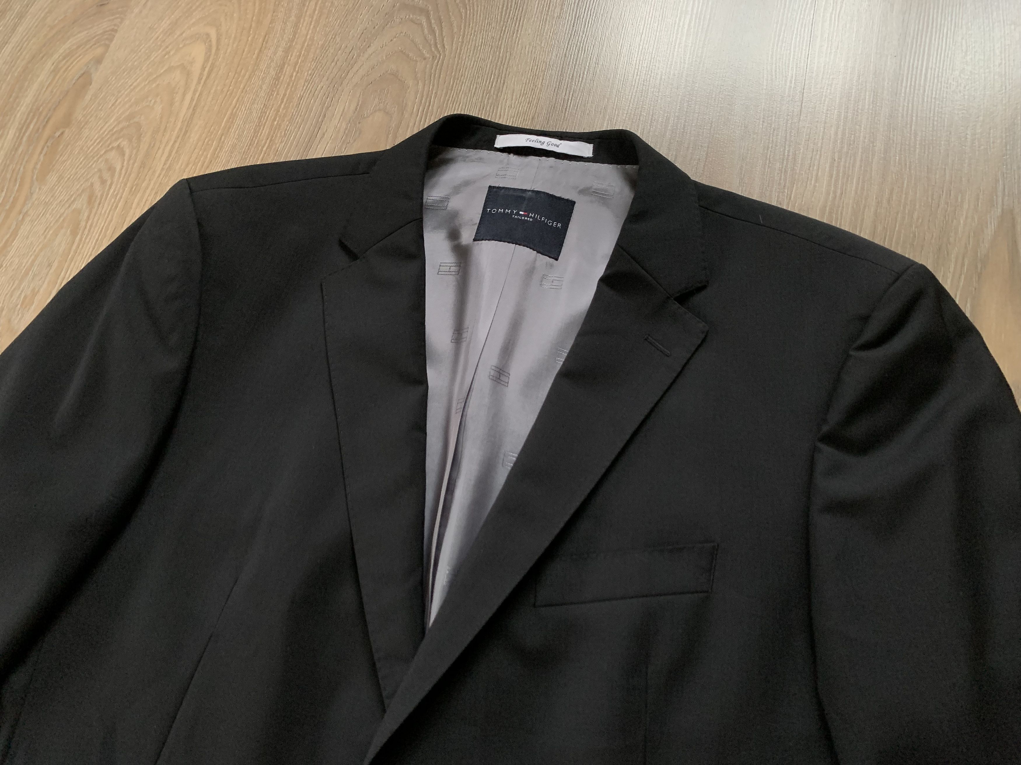 Tommy Hilfiger Tommy Hilfiger Classic Black Blazer Size 46R - 5 Thumbnail