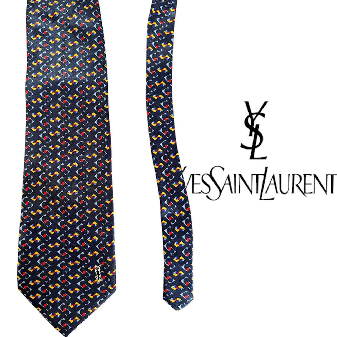 Yves Saint Laurent YSL necktie Size ONE SIZE - 2 Thumbnail