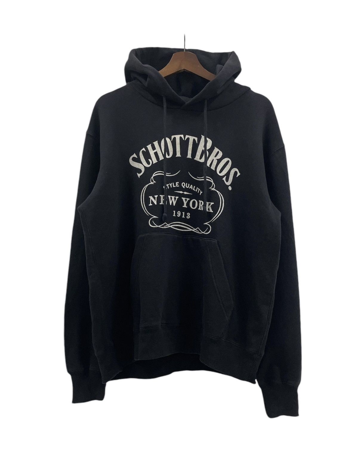 Avirex × Schott Vintage Schott NYC Hoodie Size US L / EU 52-54 / 3 - 1 Thumbnail