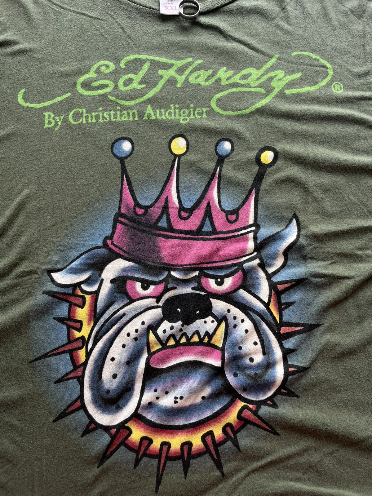 Designer × Ed Hardy Ed Hardy Tshirt Design by Christian Audigier Size US XXL / EU 58 / 5 - 6 Thumbnail