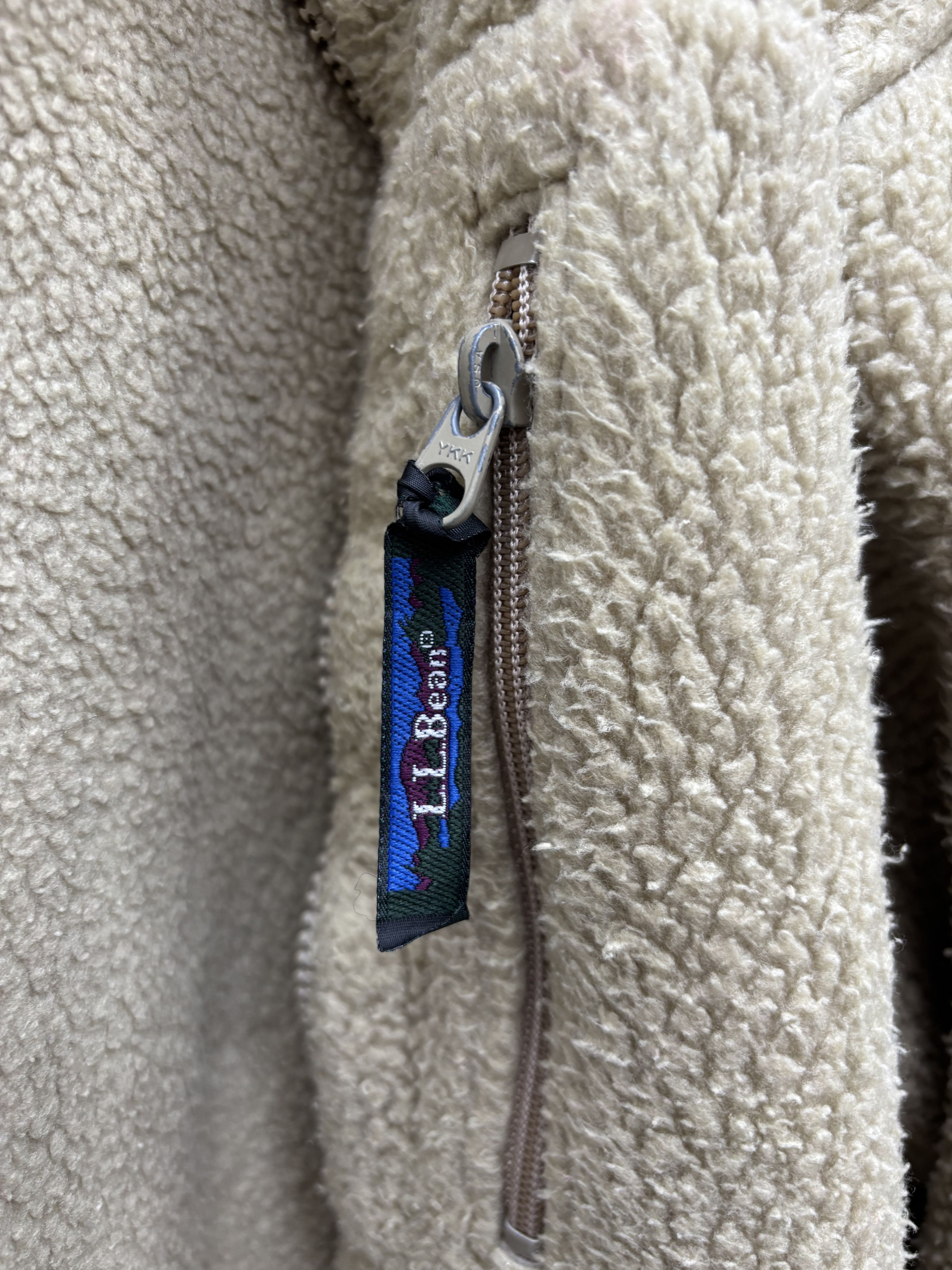 L.L. Bean 🔥L.L. BEAN DEEP PILE RETRO SHERPA FLEECE JACKET Size US M / EU 48-50 / 2 - 6 Thumbnail