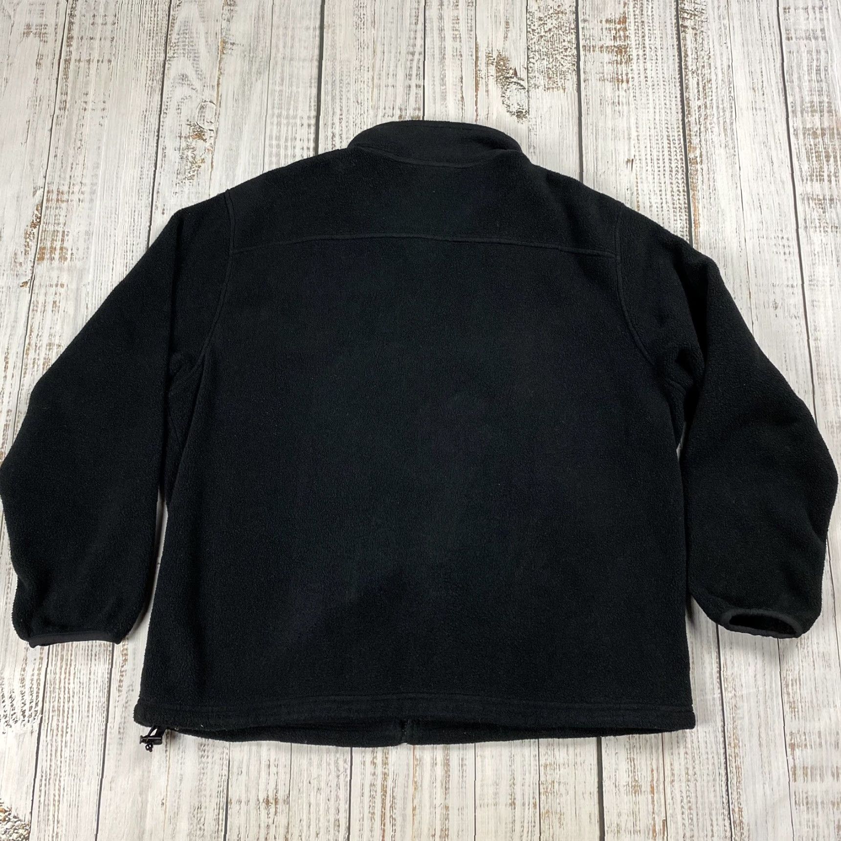 Vintage VTG 90S L.L.Bean OUTDOORS MENS XL Fleece Jacket FULL-ZIP BLACK USA MADE RARE Size US XL / EU 56 / 4 - 5 Thumbnail