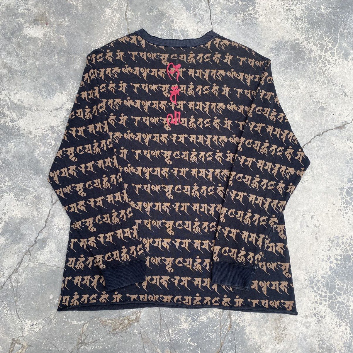 If Six Was Nine PEACE MAKER JAPAN Sanskrit All Over Print Size US L / EU 52-54 / 3 - 3 Thumbnail