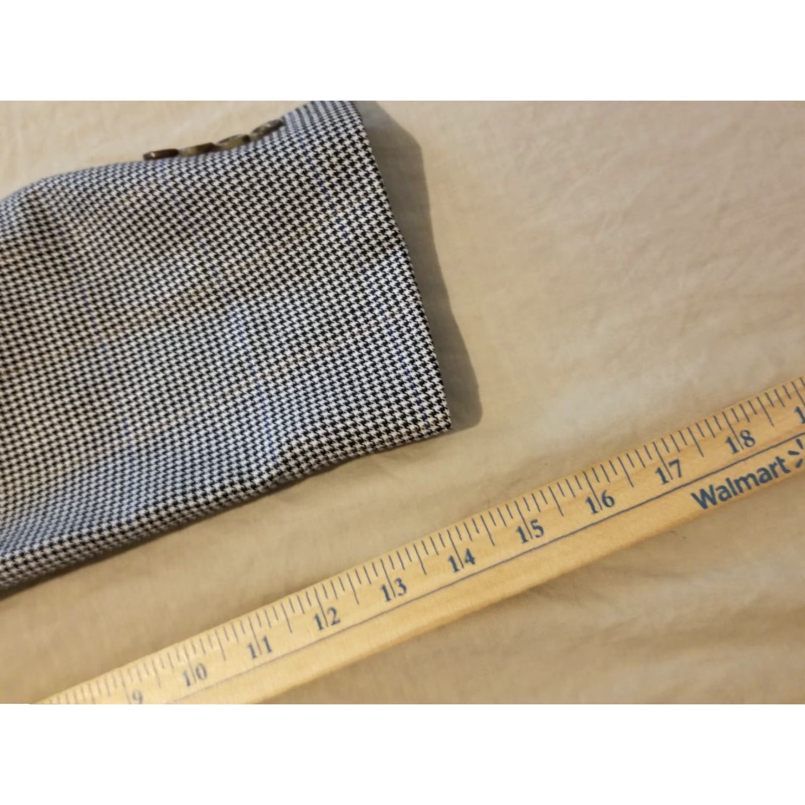 Jos. A. Bank Jos. A. Bank Blazer 3-in-1 Wool Silk Sports Jacket Mens Beige Gray 40S Short Blazer Size US 40 / EU 56 - 3 Thumbnail