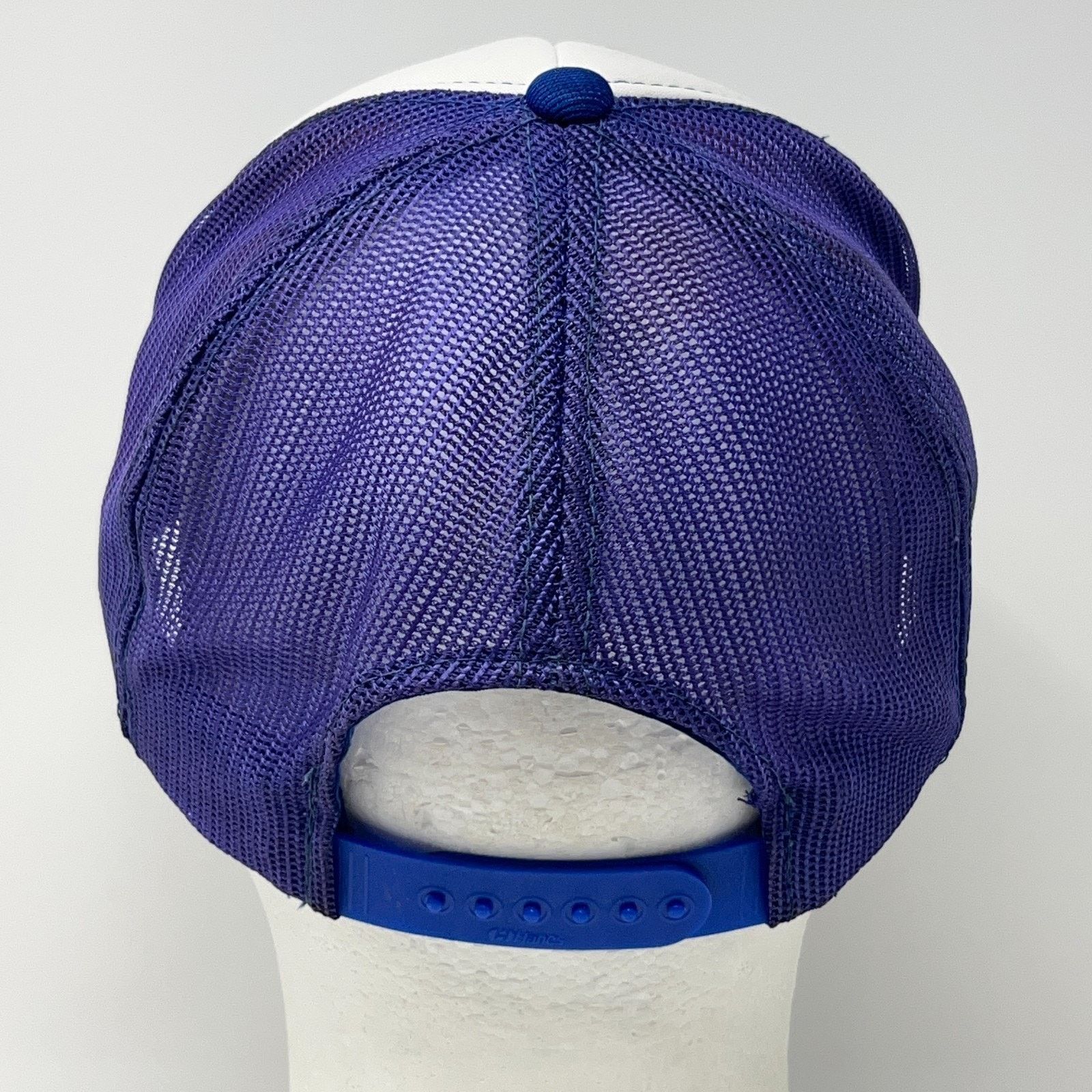 Hanes Vintage Southeast Jr High School Trucker Hat Cap Blue Size ONE SIZE - 3 Thumbnail