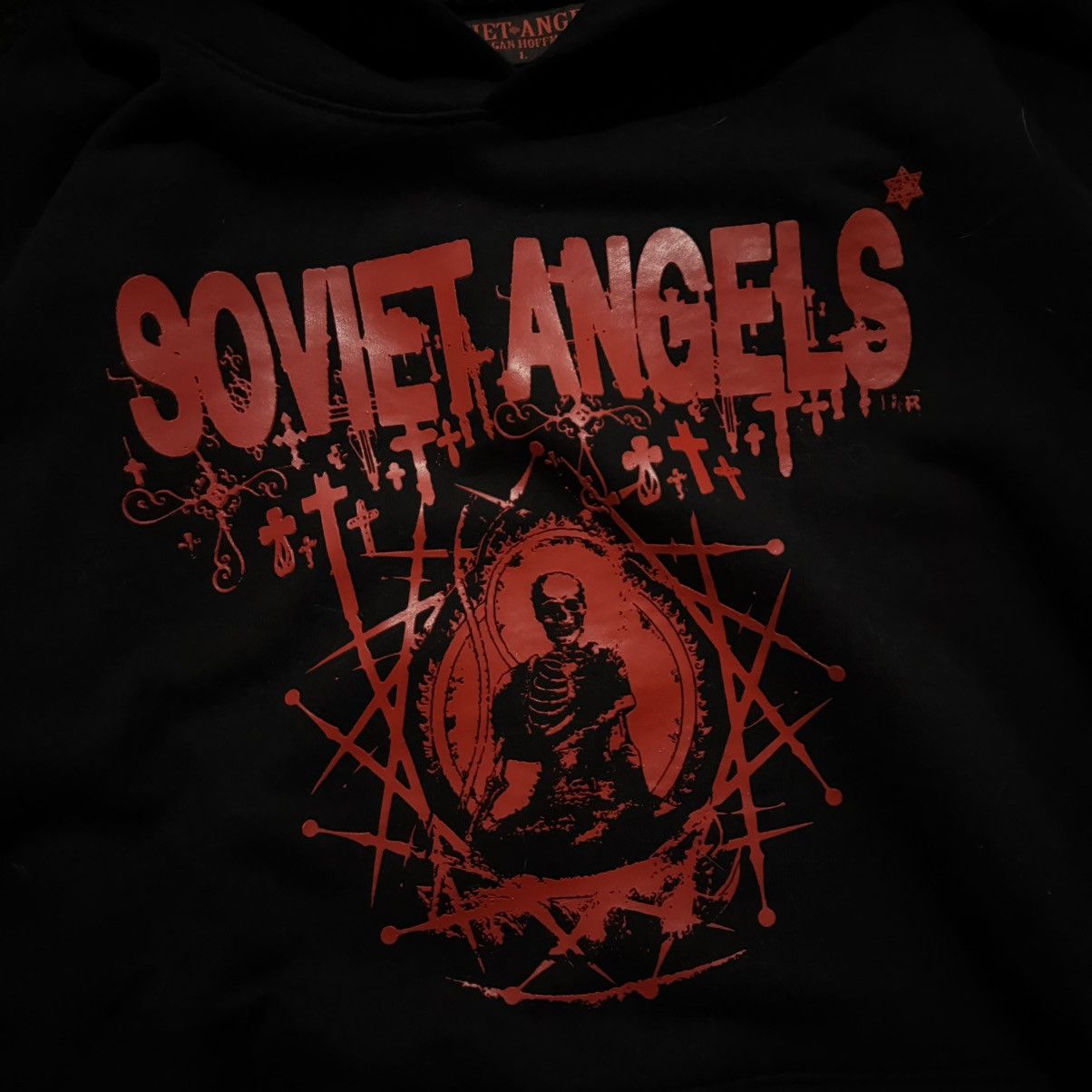 KEAGAN HOFFMAN FW21 - Soviet Angels OG Perish Hoodie Size US L / EU 52-54 / 3 - 2 Thumbnail