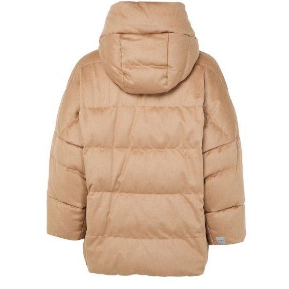 Max Mara MAX MARA Desiderio Puffer Brown Hooded Jacket New & Authenti Size XS / US 0-2 / IT 36-38 - 2 Thumbnail