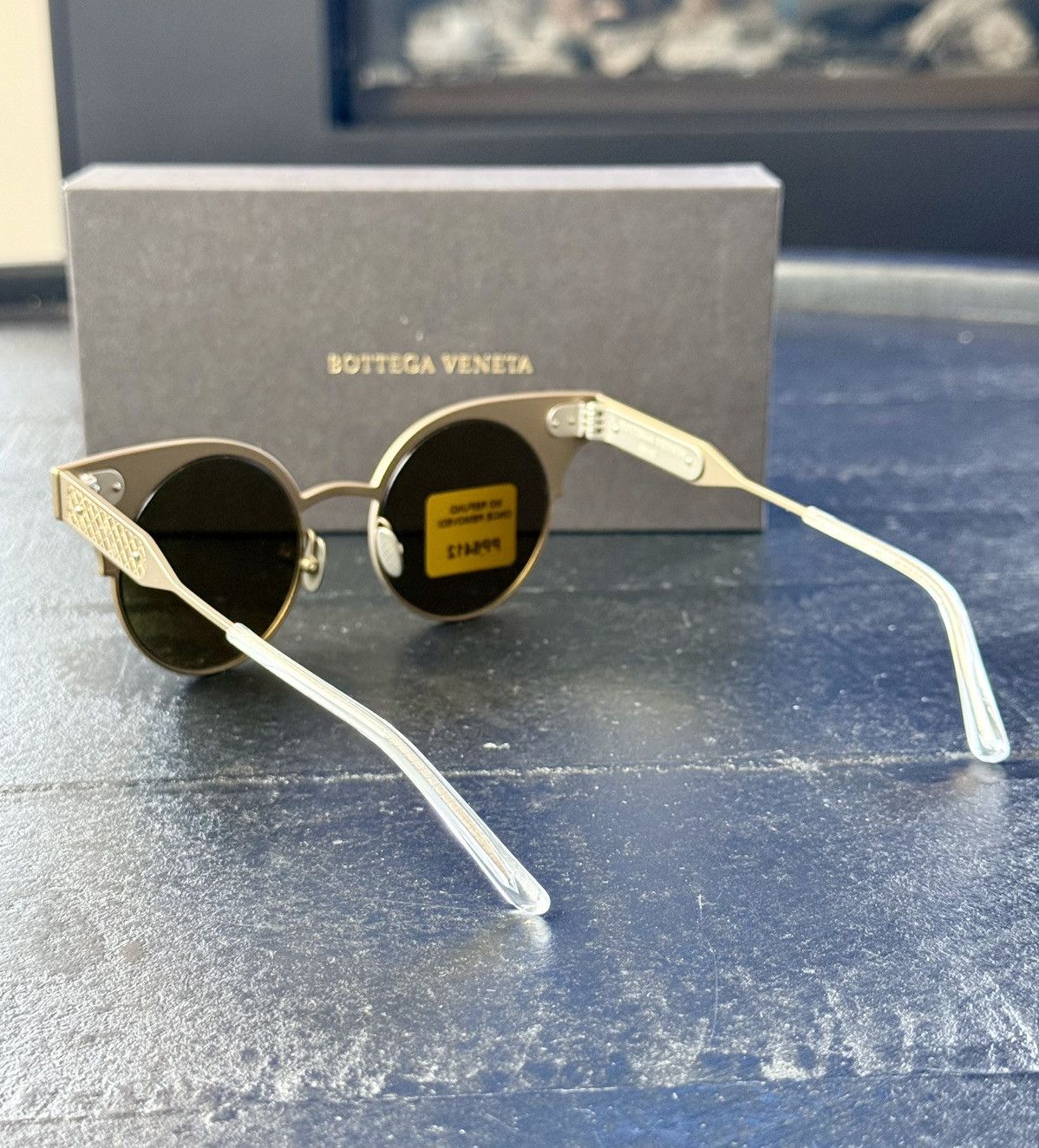 Bottega Veneta 25 / 30 LIMITED EDITION BV15 18K ROSE GOLD FILLED SUNGLASSES Size ONE SIZE - 14 Thumbnail