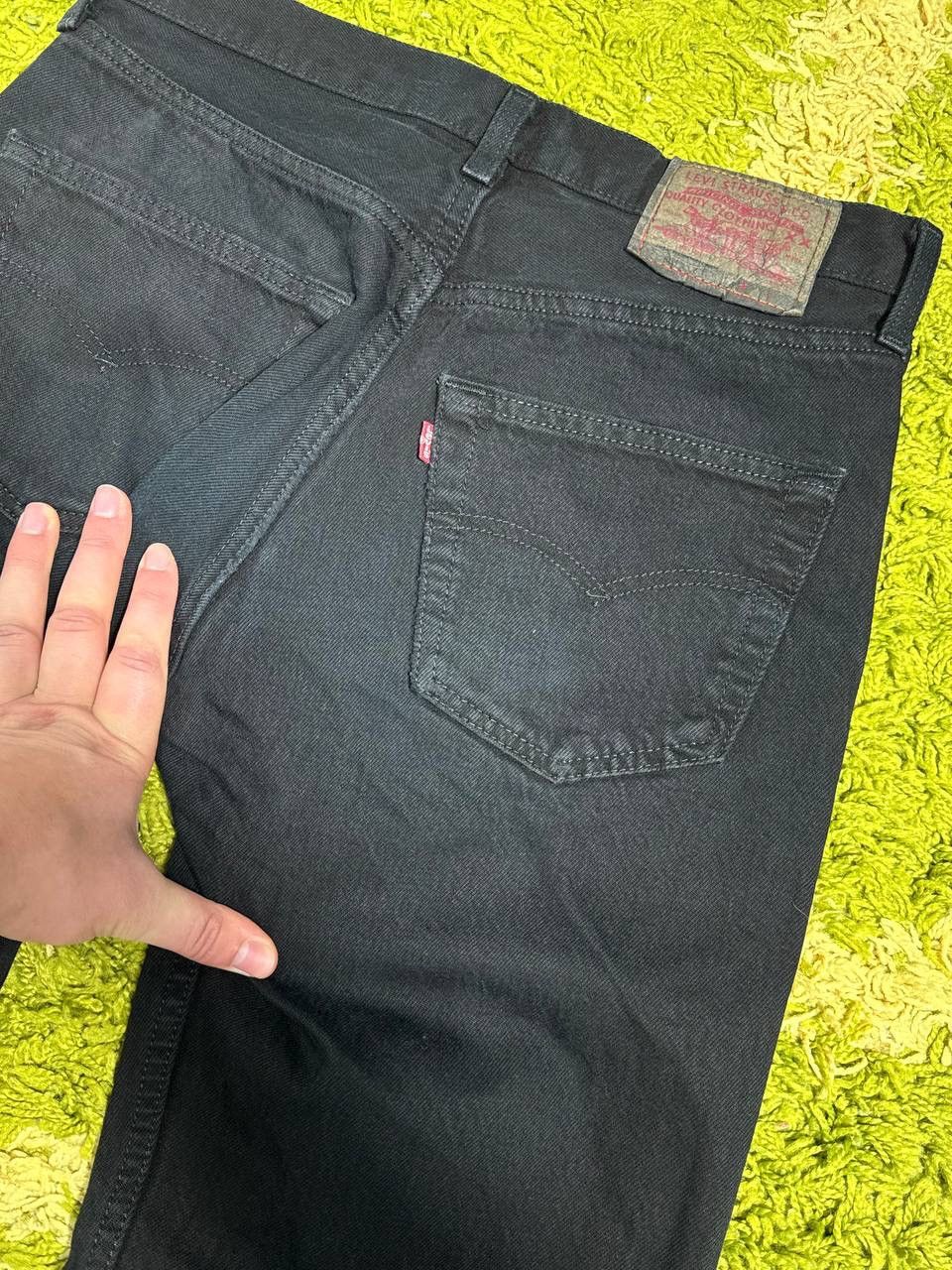 Levi's Vintage Levi’s 501 Black Denim Jeans Made in USA Size 31x30 Size US 31 - 4 Thumbnail