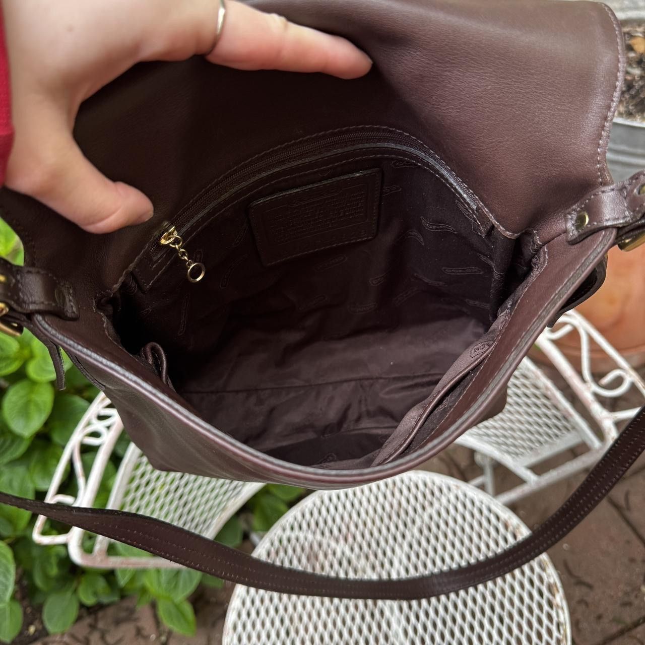 Coach 90’s Coach Chocolate Brown Crossbody with Flap Size ONE SIZE - 6 Thumbnail