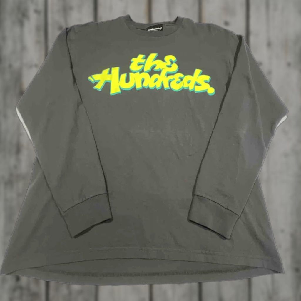 The Hundreds The Hundreds Graphic T-Shirt Men's Large Gray Long Sleeve Regular Fit Size US L / EU 52-54 / 3 - 1 Thumbnail
