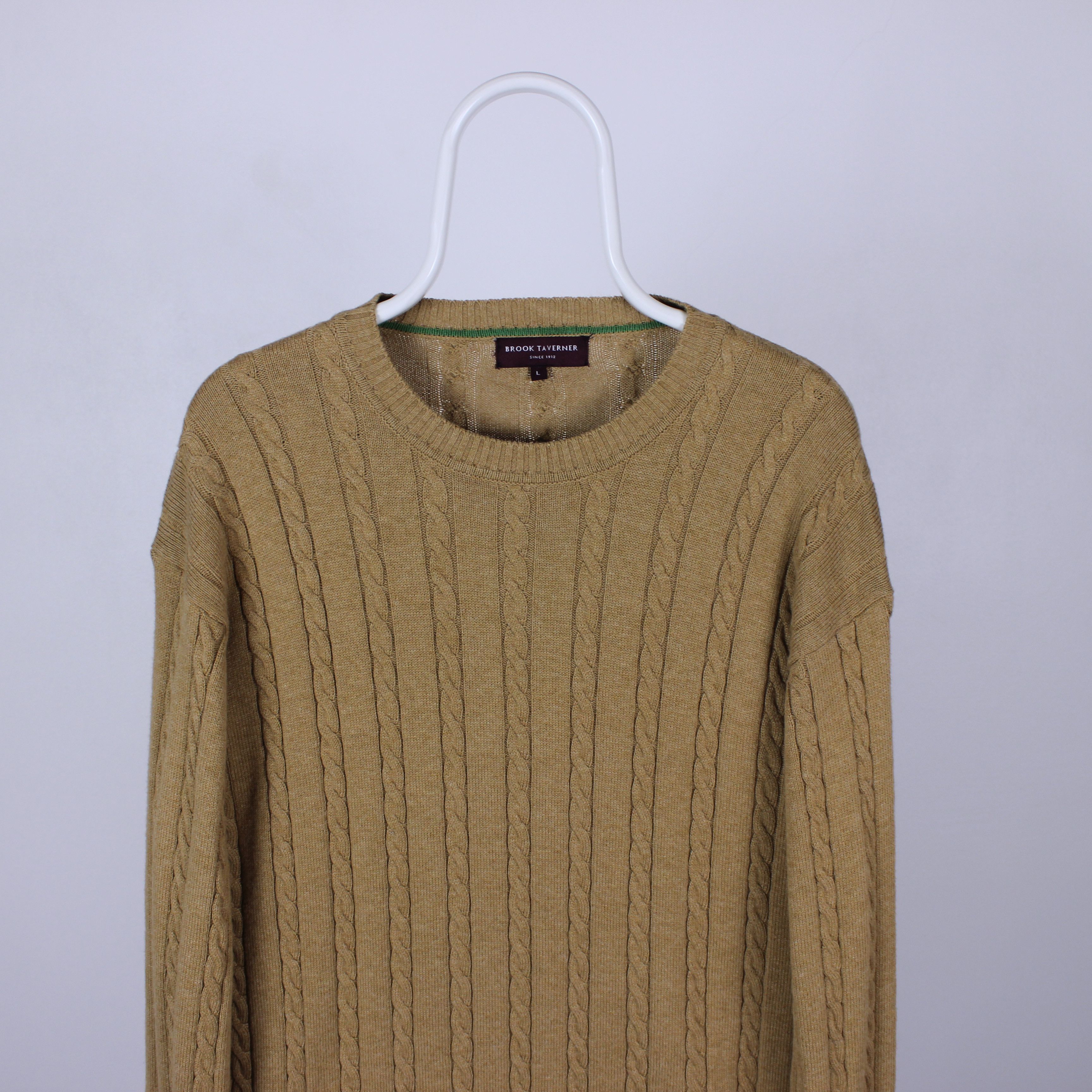 Vintage Brook Taverner sweater knitwear cotton cashmere L XL Size US L / EU 52-54 / 3 - 2 Thumbnail