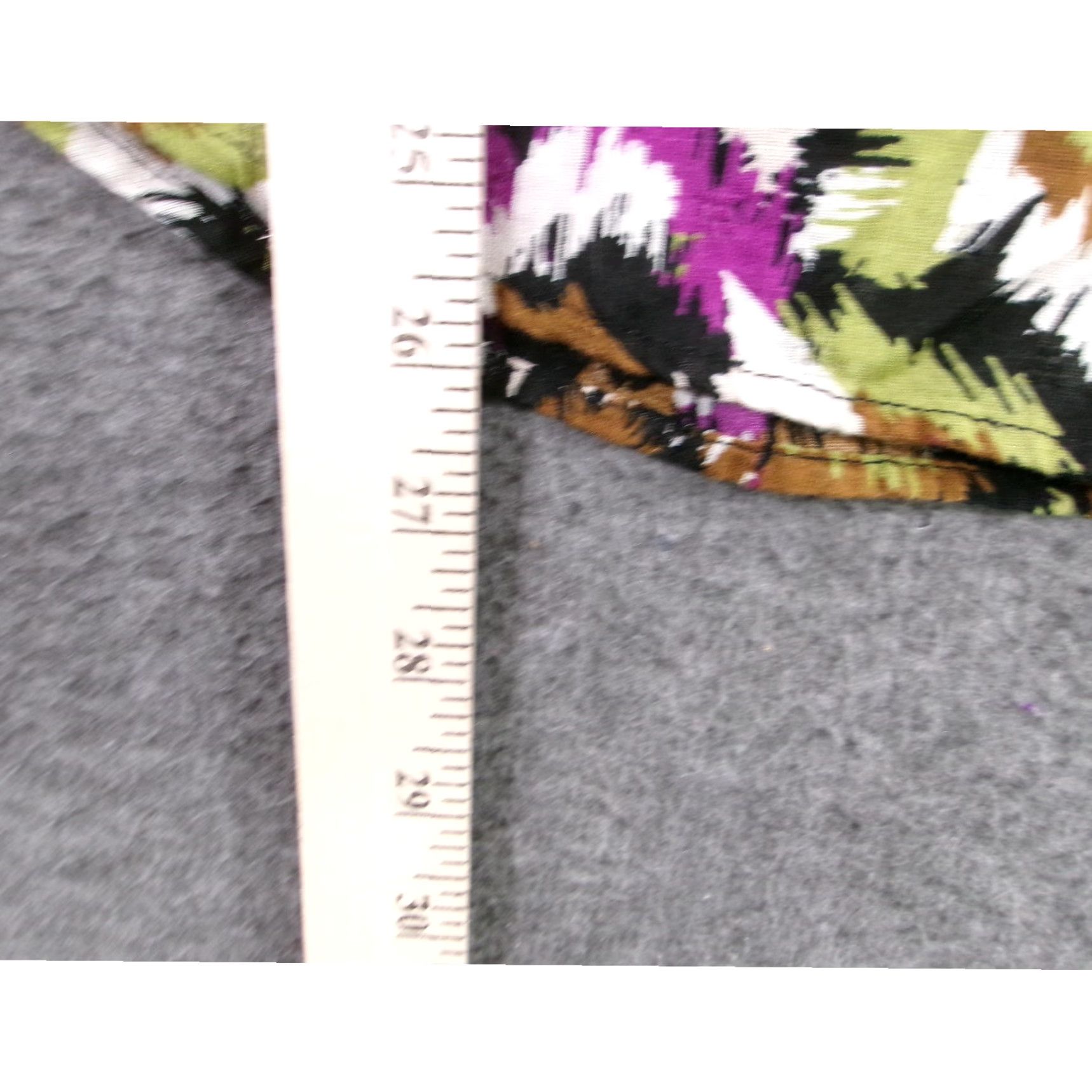 Vintage VINTAGE Terra & Sky Women's Blouse 2X Plus Off-Shoulder Floral Boho Chic Cotton Short Sleeve Summer Festival Size XXL / US 16-18 / IT 52-54 - 7 Thumbnail