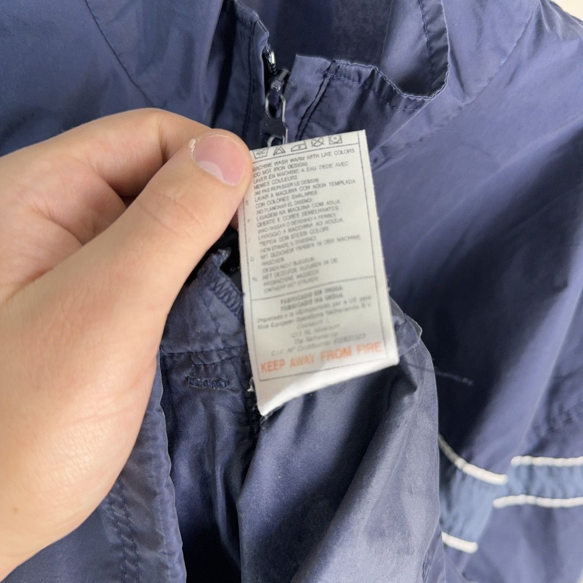 Nike × Vintage Vintage Nike Track Jacket 90s Blue Swoosh Zip Up Nylon Sz M Size US M / EU 48-50 / 2 - 19 Thumbnail