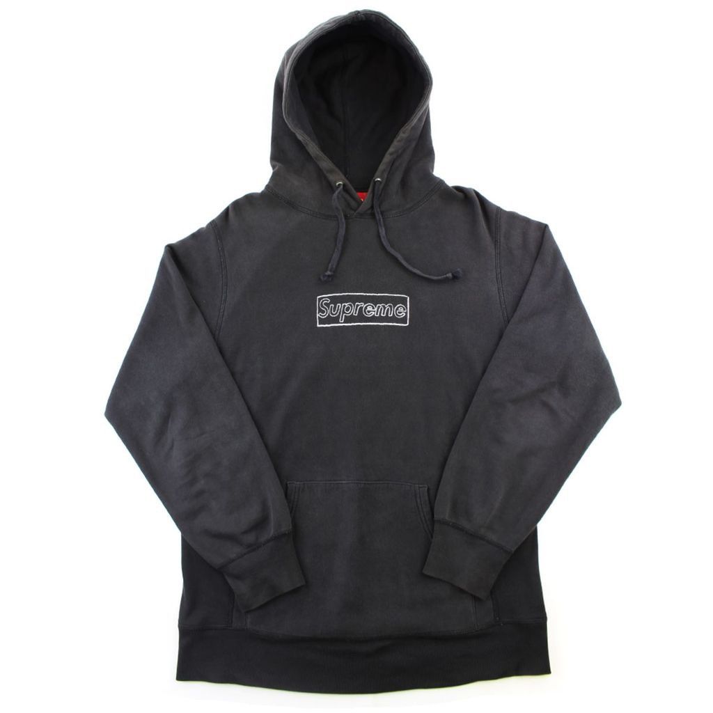 Supreme Box Logo Kaws Hoodie | Grailed