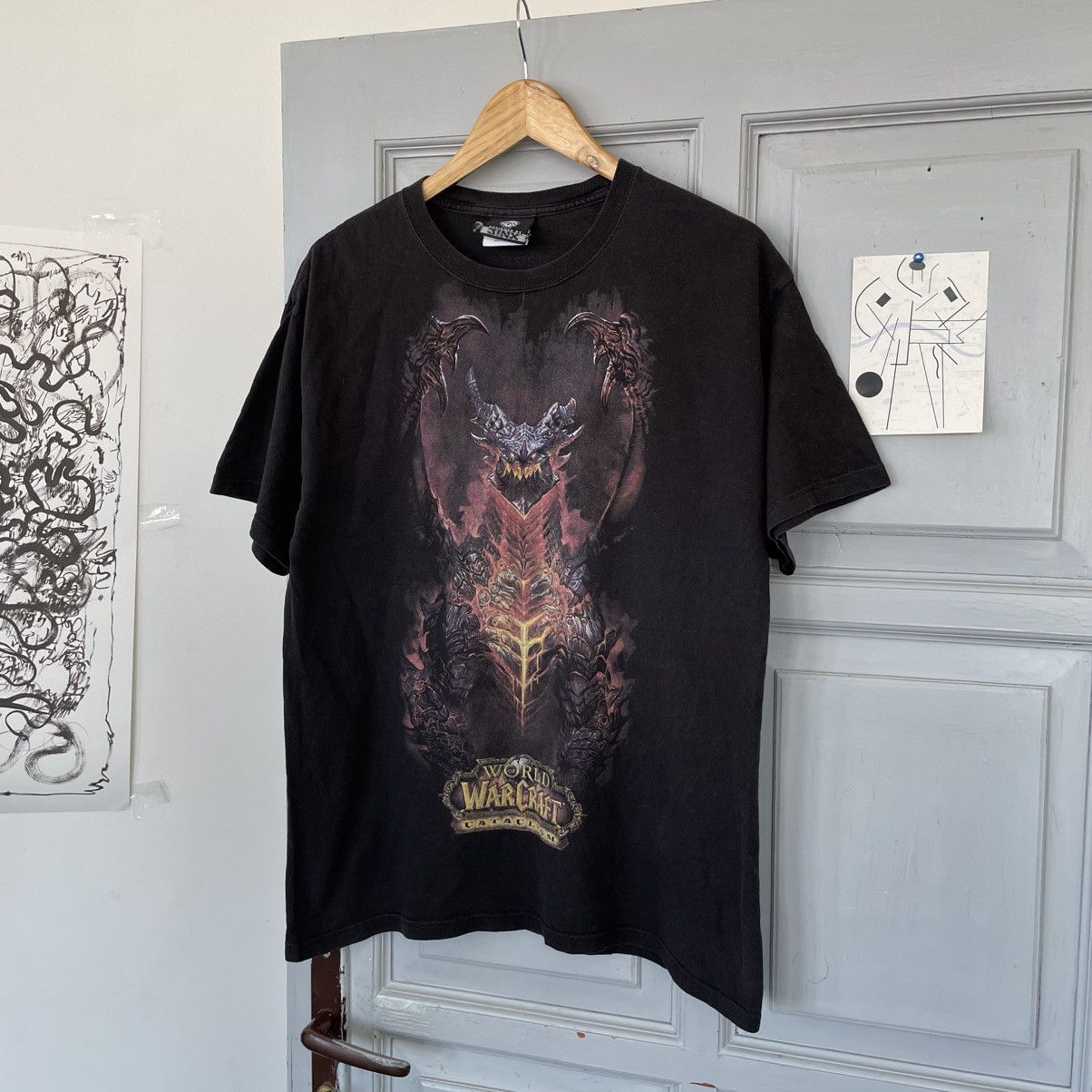 The Game 🔥World of Warcraft Blizzard WOW Cataclysm Game Gamer🔥 Size US L / EU 52-54 / 3 - 2 Thumbnail
