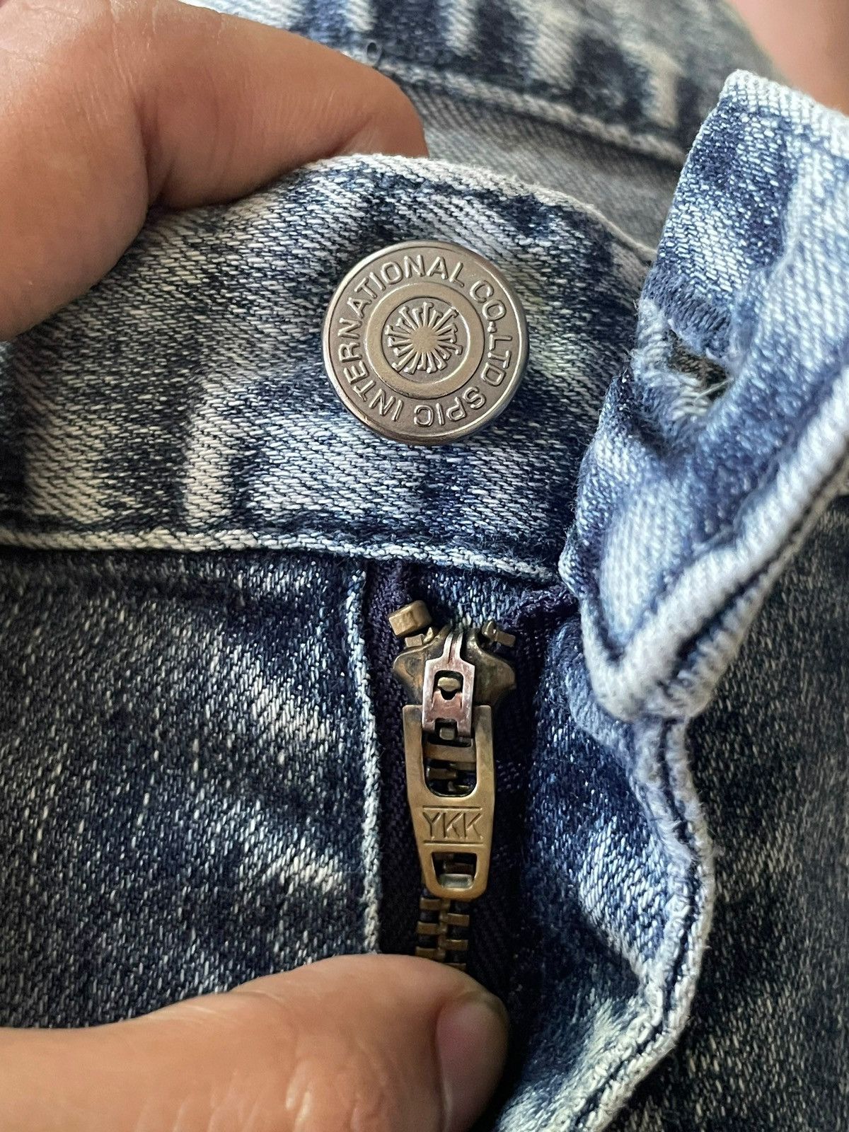 Tornado Mart Tornado Mart Sick FadeWash Black Whiskered Ripped Slim Jeans Size 30" / US 8 / IT 44 - 13 Thumbnail