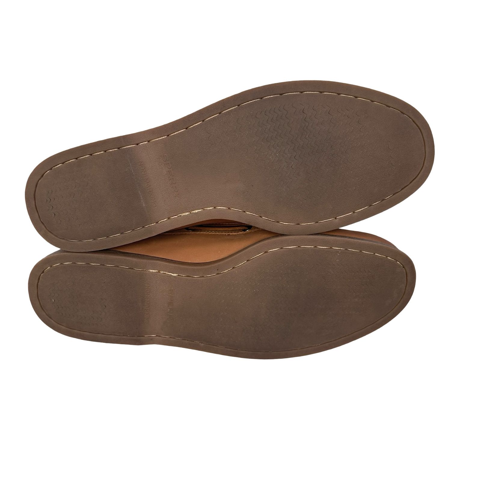 Sperry Sperry Gold Cup Boat Shoe Men’s 14 Wide Tan Leather Lace-Up Size US 14 / EU 47 - 5 Thumbnail