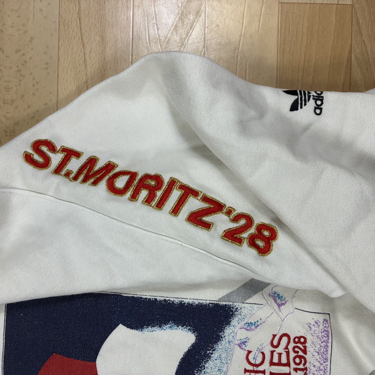 Adidas Mens Vintage Sweatshirt Adidas Winter Olympics Games Size XL Size US XL / EU 56 / 4 - 4 Thumbnail