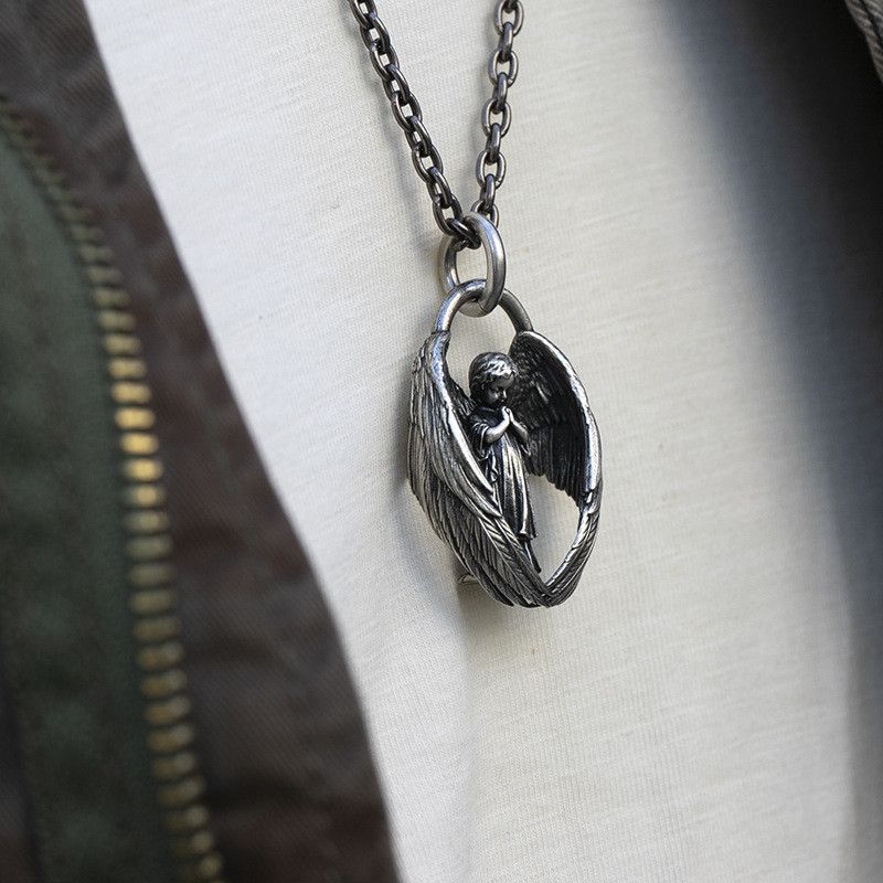 Japanese Brand Little Angle Pendant Necklace Size ONE SIZE - 3 Thumbnail
