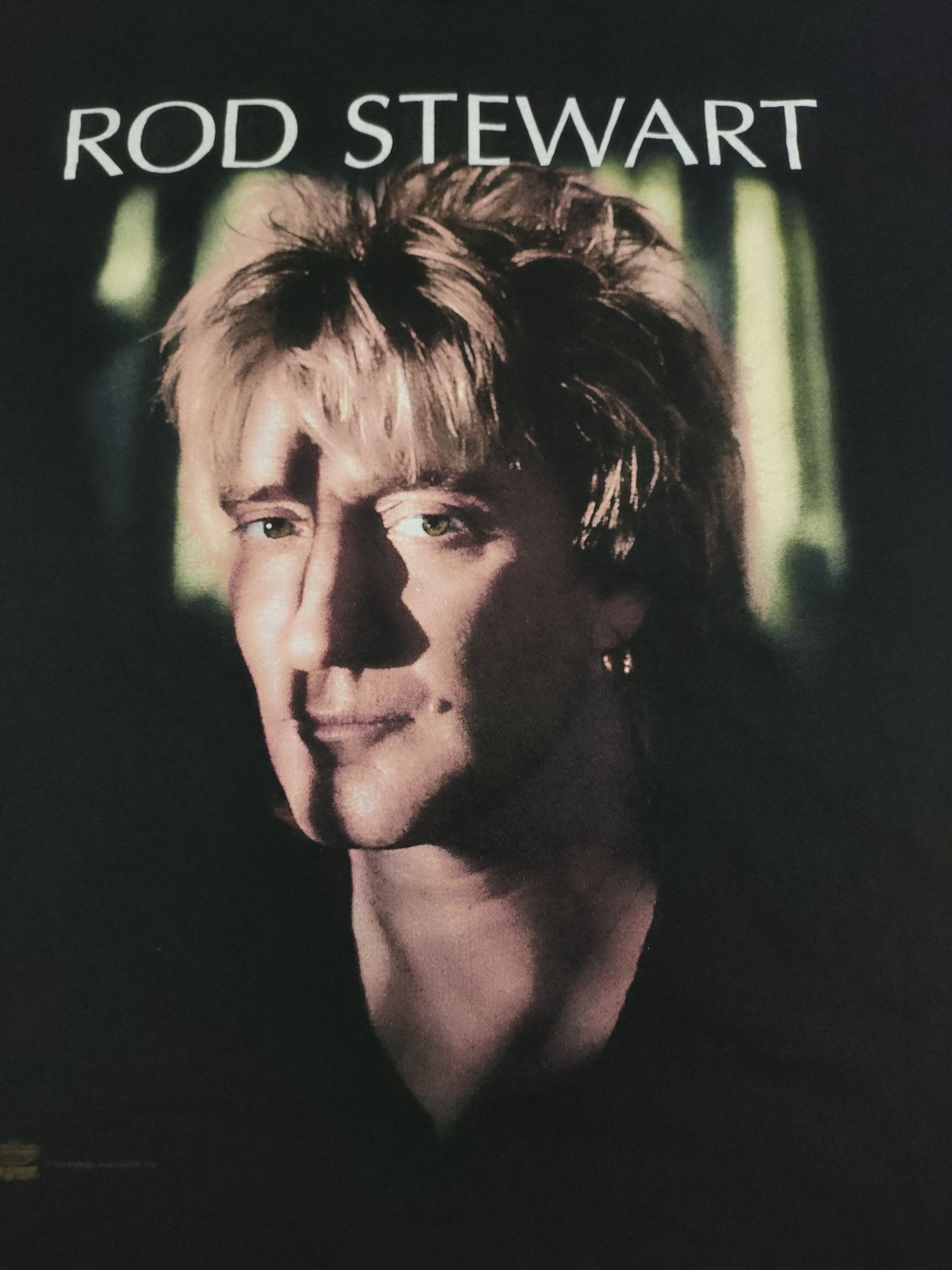 Vintage Vintage Rod Stewart T-Shirt Size US L / EU 52-54 / 3 - 7 Thumbnail